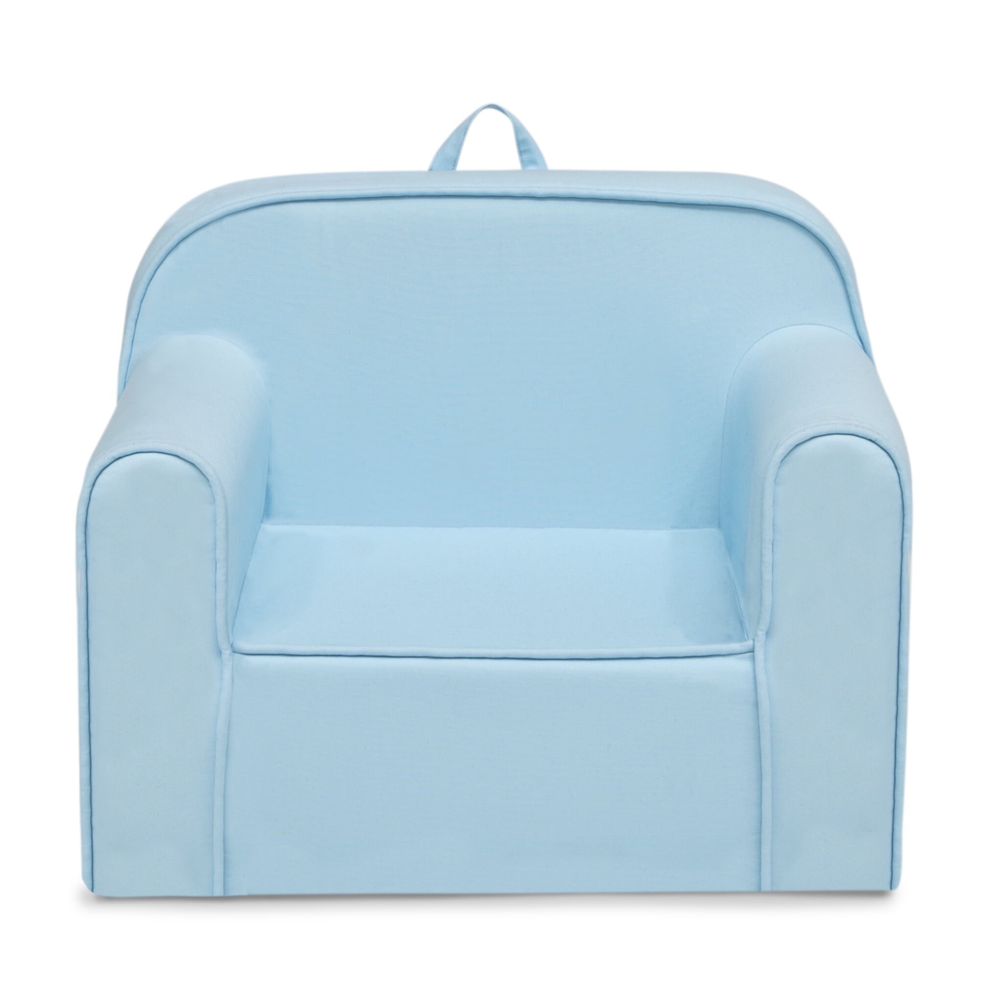 Delta Children Cozee Chair for Kids for Ages 18 Months and up, Light Blue Delta Children