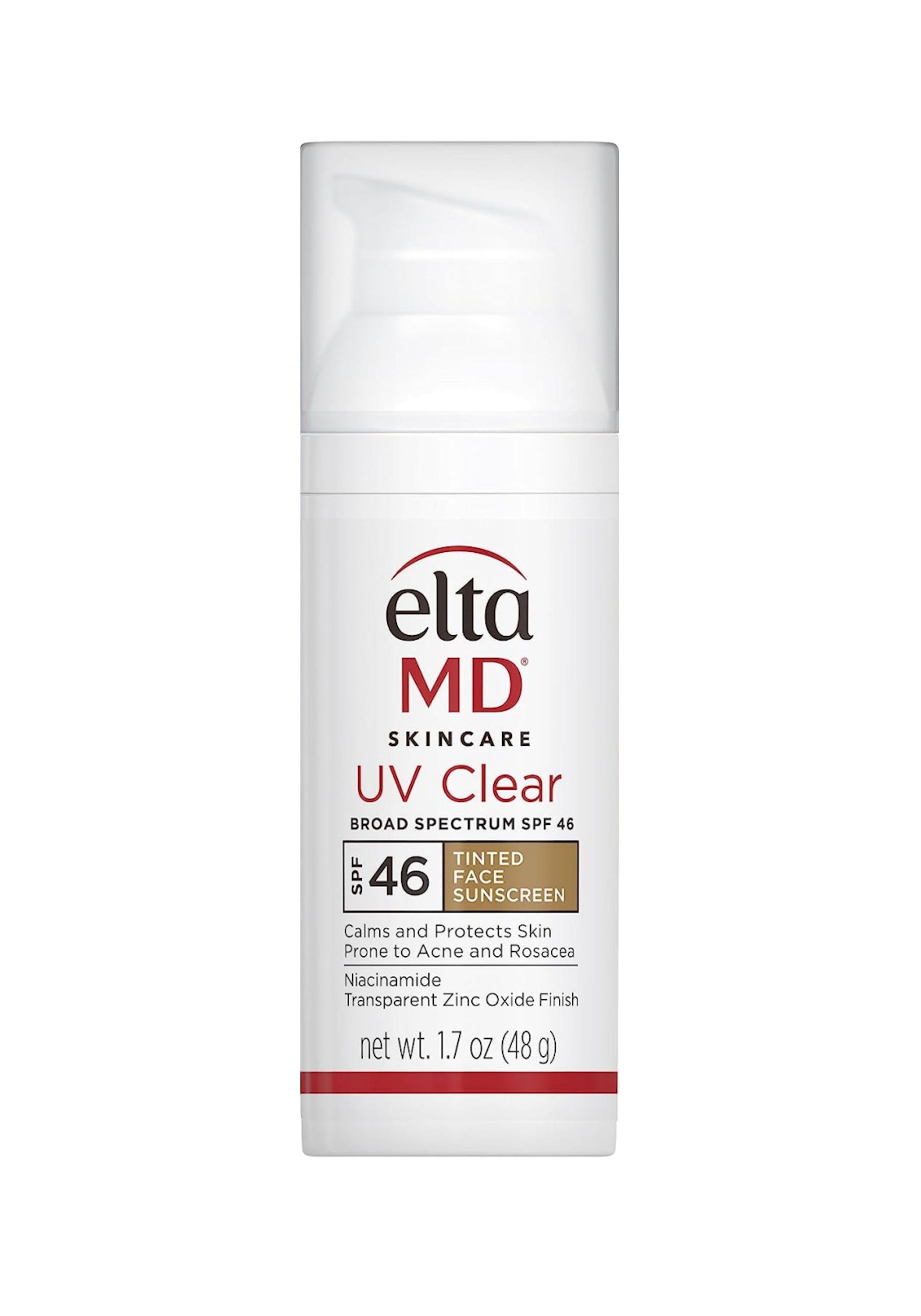 Elta MD UV Clear SPF 46 Tinted Broad Spectrum Facial Sunscreen 1.7 oz EltaMD