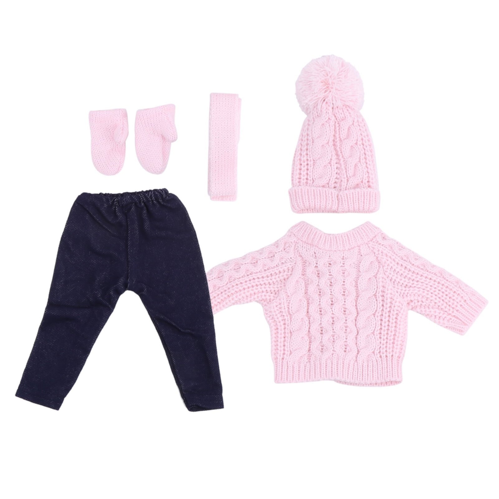 18 Inch Doll Clothes And Accessories, Top & Skirt Regular Outfit, Doll Clothes Dress, Clothes Sweater Pants Hats Doll Accessories For 18inch Baby Doll LIYJTK