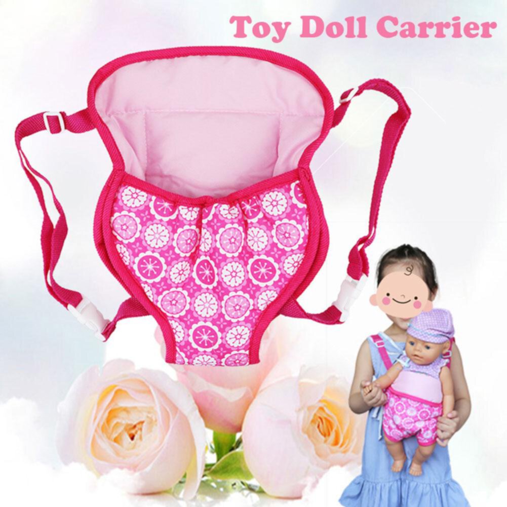 1xDoll Accessories Baby Doll Carrier Backpack Seeping Toys Bag Childrens U1E8 Wnpxqnt