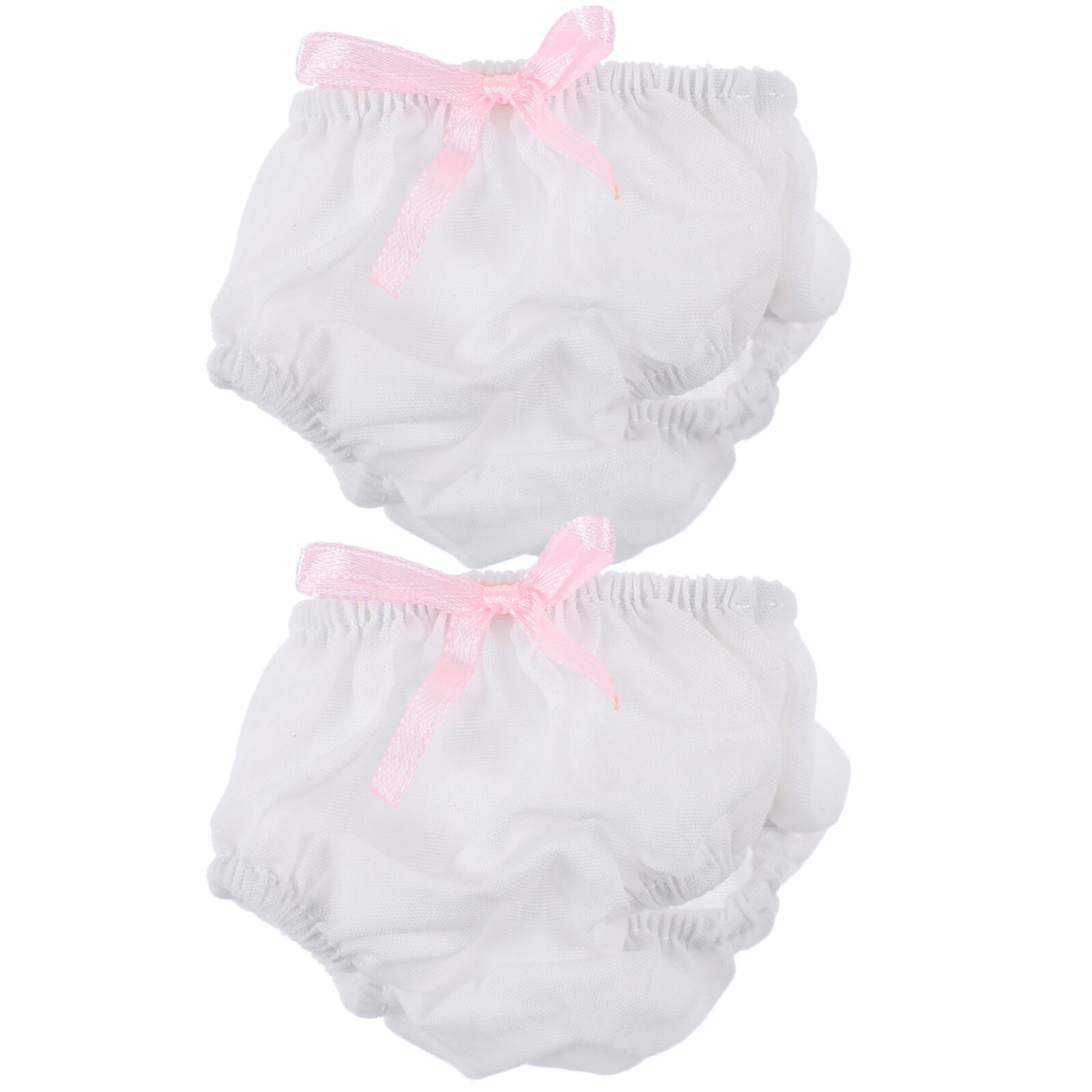 Eease 2 Pk Baby Diapers Doll Underwear for 14-18" Baby Dolls, Doll Eease