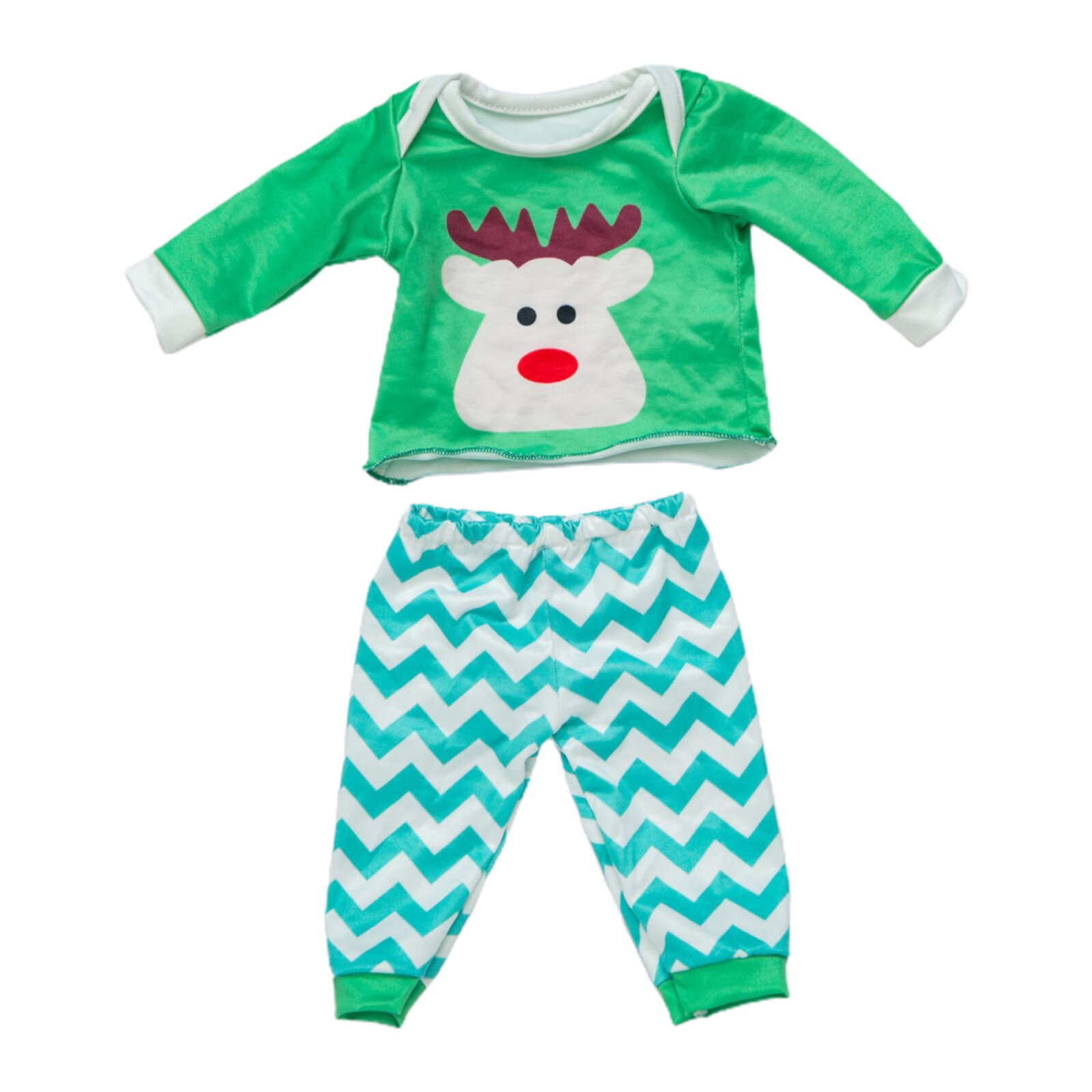 kkbbma Christmas 18 Inch Doll Clothes Savings - 18 Inches Doll Clothes Christmas Pajamas Set fits 18 Inch Doll Kkbbma