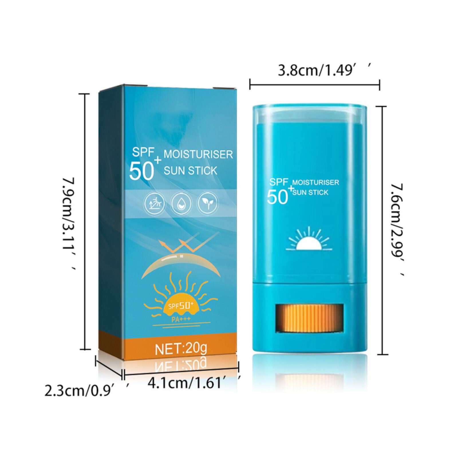 BKBP Water Resistant Moisturizing Sunscreen Stick and Sunscreen Are Refreshing Non Sticky Isolated Anti Sweat Weightless & Refreshing Feel Refreshing and Non-Greasy BKBP