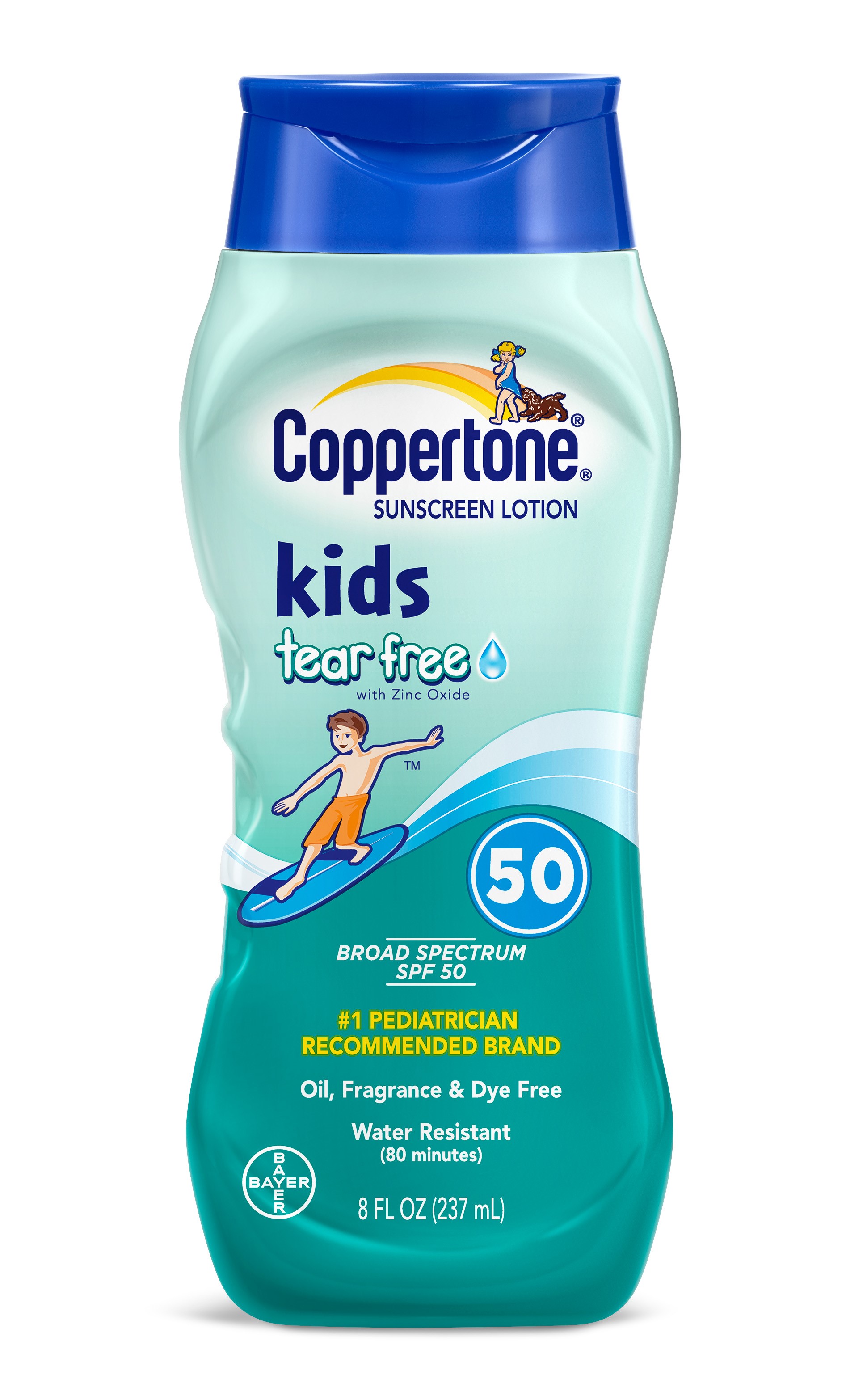 Coppertone Kids Sunscreen SPF 50, 8 Fl Oz Coppertone