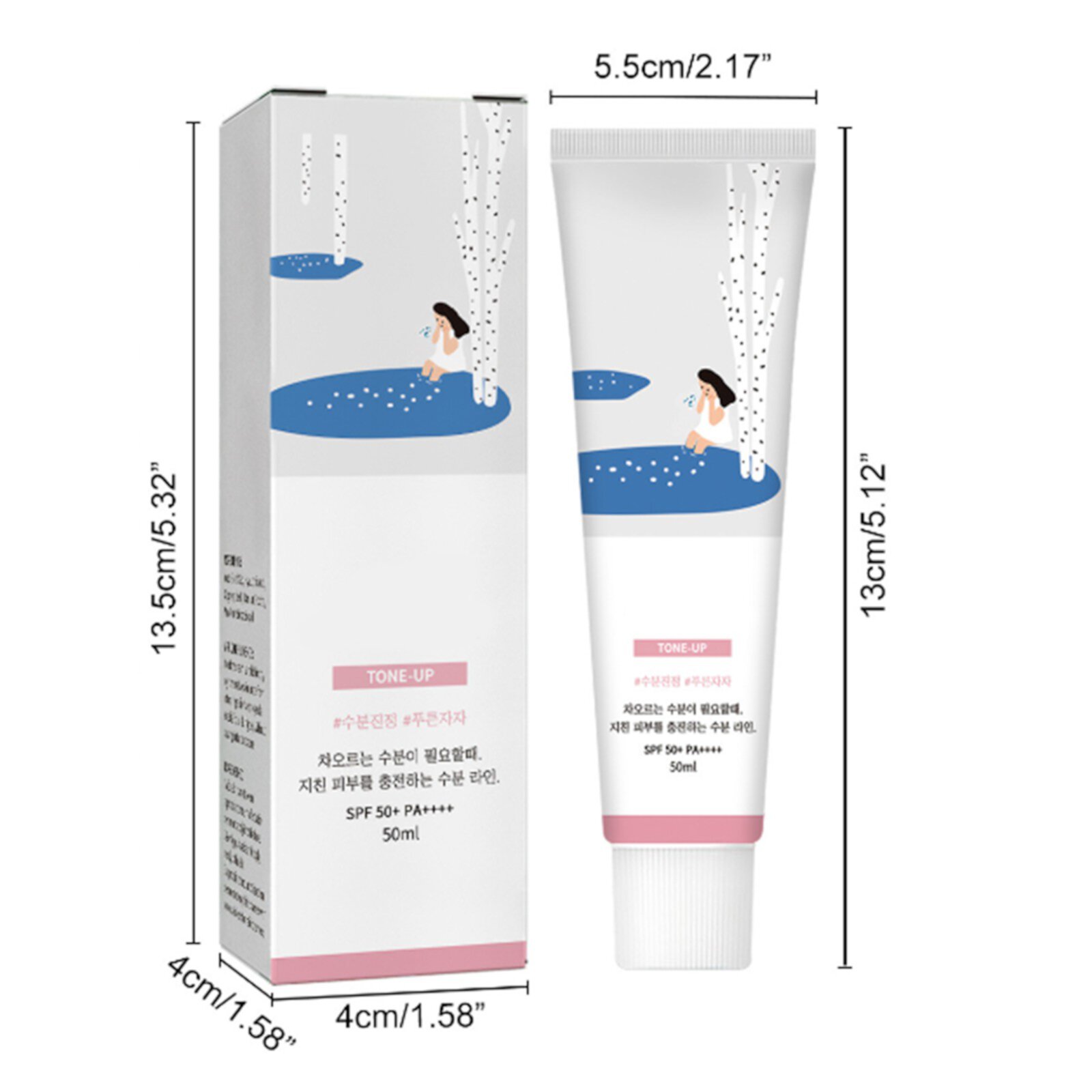 Sunscreen Skin Care Isolation Against Light Refreshing Moisturizing Non Greasy Revitalizing Skin Isolation Sunscreen for Face YADEOU