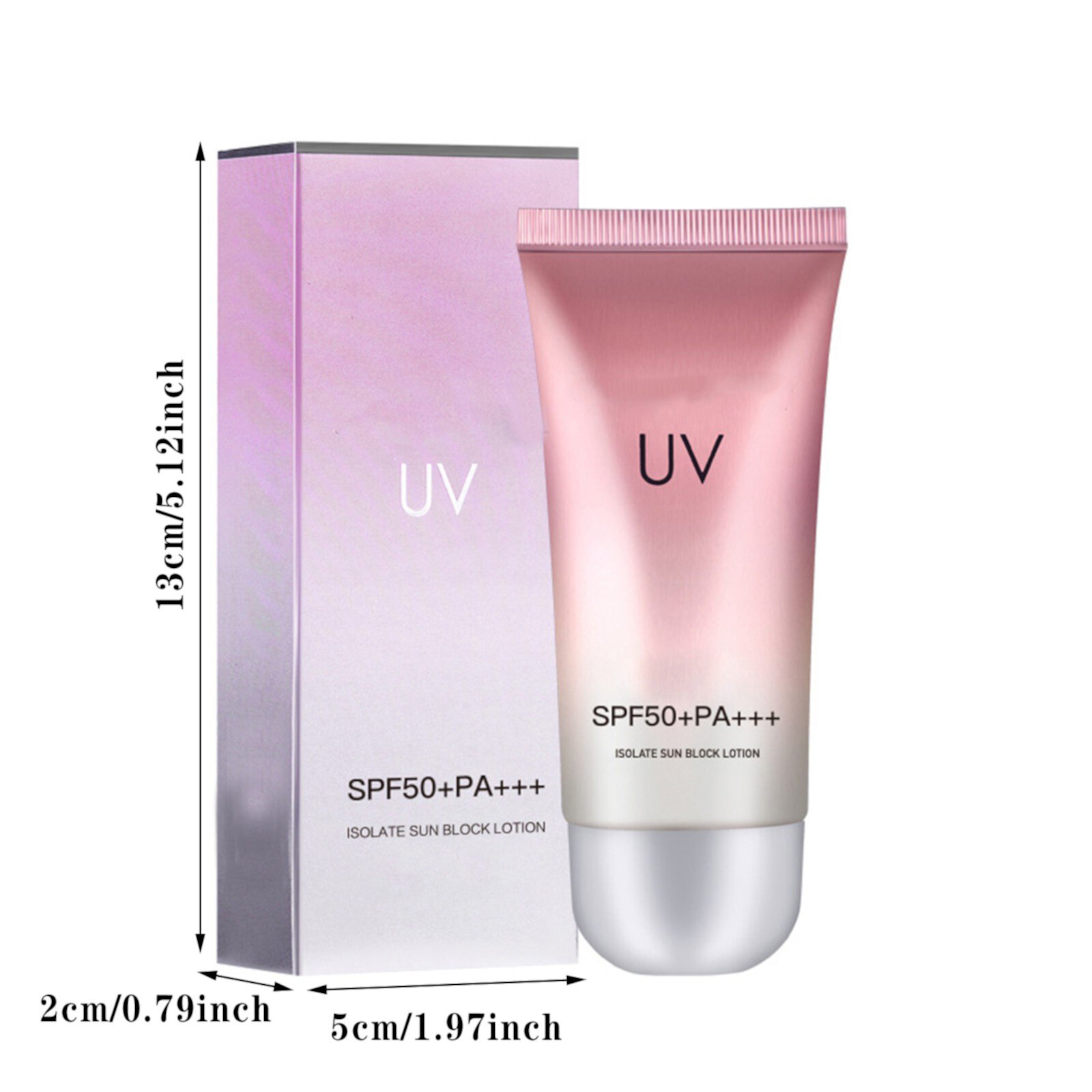 Sunscreen Skin Care Floral Extract Muscle Dense 60g Isolation Anti Sweat Refreshing Summer Lotion Sunscreen for Face YADEOU