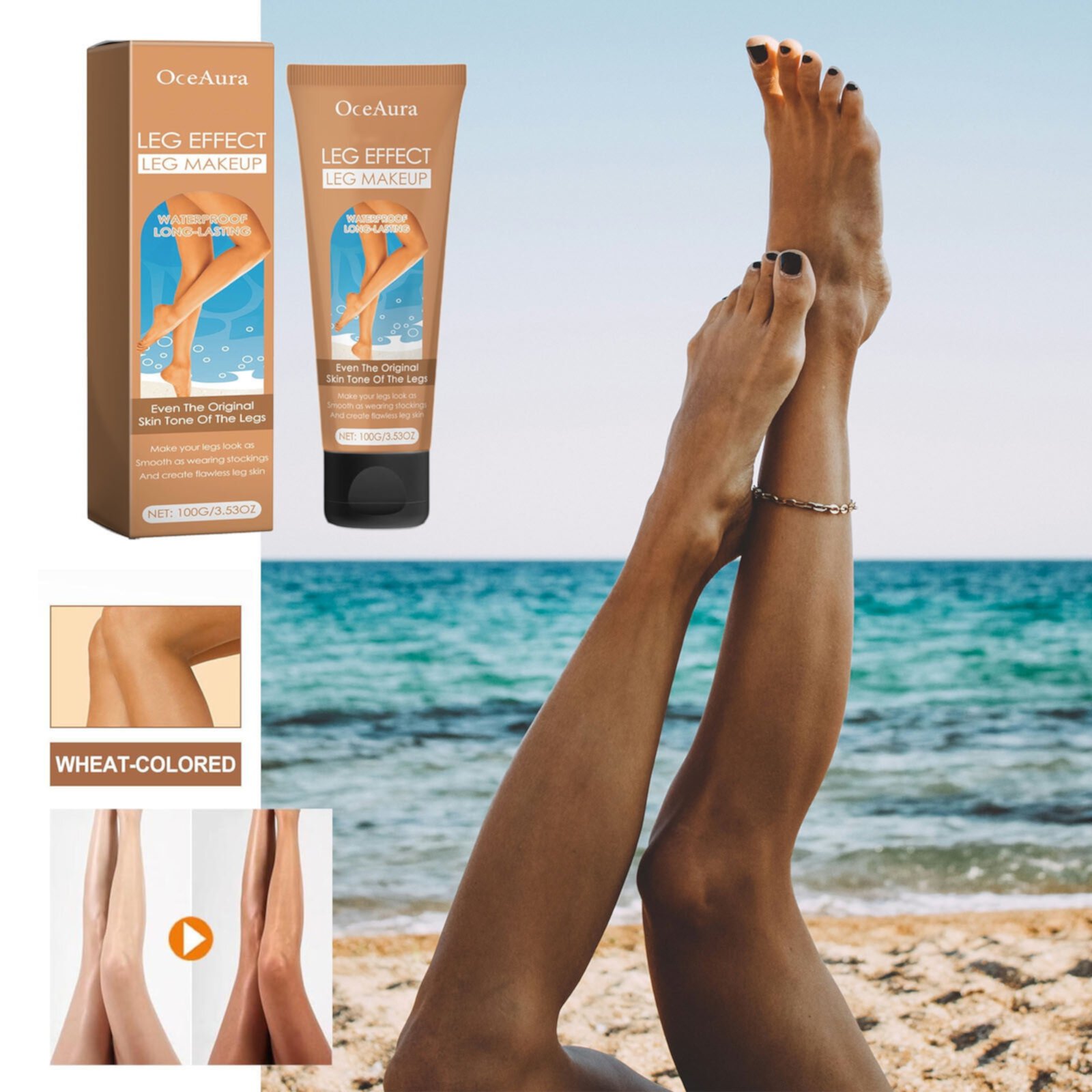 EWASWON Sheer Mineral Sunscreen Stick for Face & Body,Beach Breeze Defense: Water-Resistant Sunblock SPF 50+ - Your Companion for Fun in the Sun EWASWON