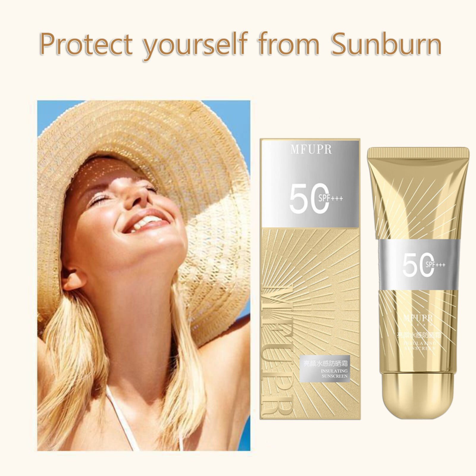 EWASWON Beach Defense Sunscreen Lotion,SunGuard Pro: Broad Spectrum Sunscreen SPF 50+ - Ultimate Protection for Outdoor Enthusiasts EWASWON