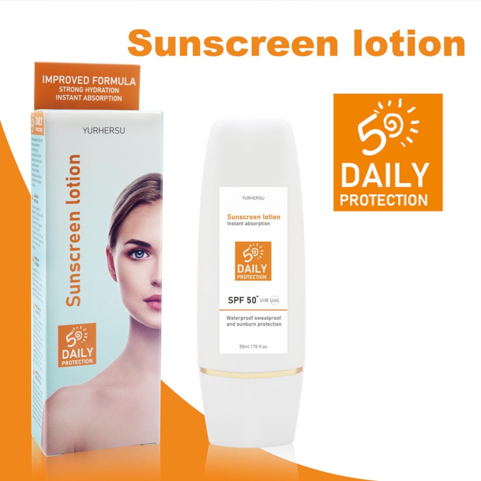 EWASWON Sheer Mineral Sunscreen Stick for Face & Body,Beach Breeze Defense: Water-Resistant Sunblock SPF 50+ - Your Companion for Fun in the Sun EWASWON