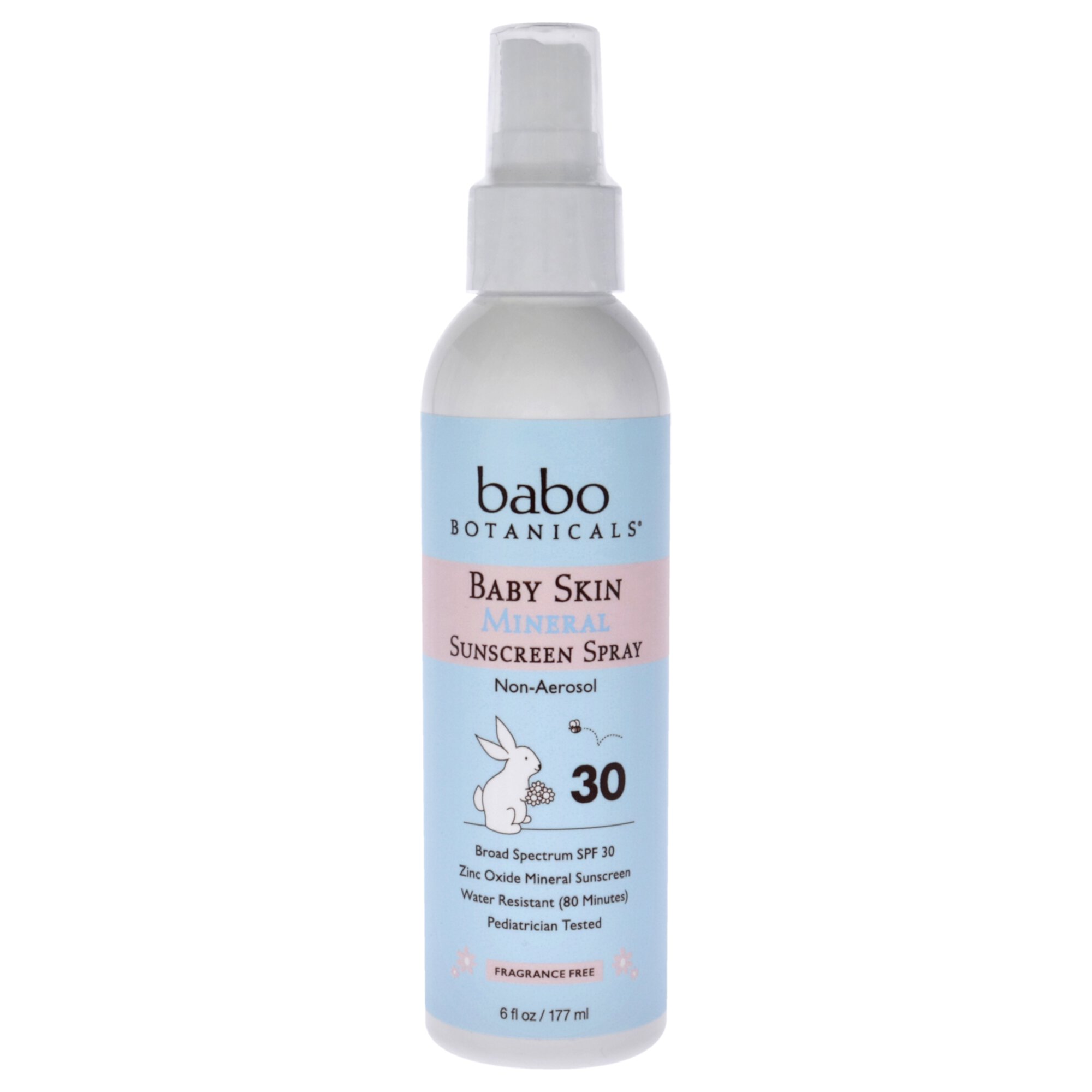 Babo Botanicals Baby Skin Mineral Sunscreen Spray SPF 30 , 6 oz Spray Babo Botanicals