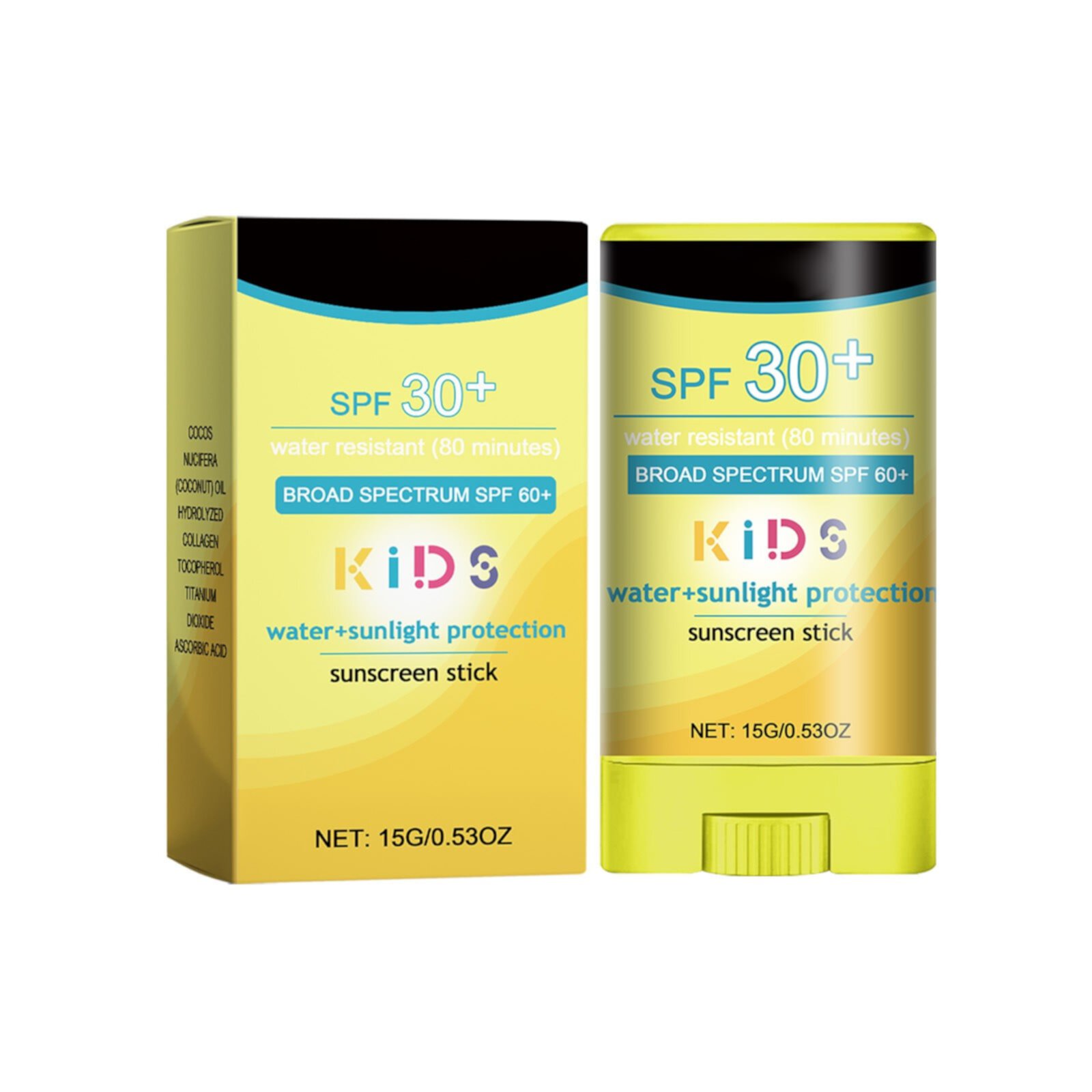 Sunscreens Kids Stick Water for Children for Sun Refreshing and Non Greasy Children's and Baby Stick Efficient and Long Lasting Clearance ANGUYU