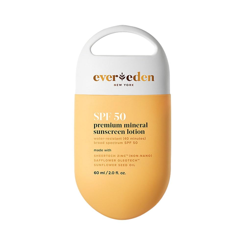 Evereden Kids Sunscreen SPF 50: Premium Mineral Sunscreen for Toddlers, Kids, and Whole Family - UVA/UVB Protection, Non-Toxic, Water-Resistant - Suitable for face and body Evereden