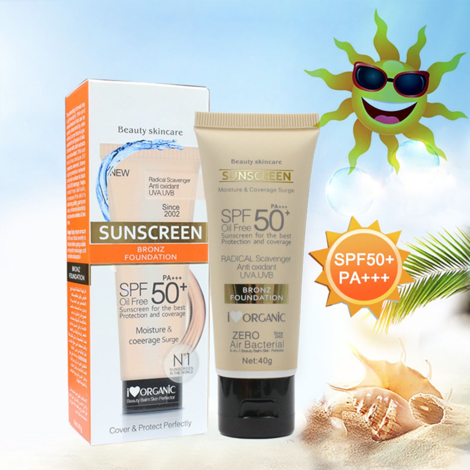 LINMOUA Sunscreen Whitening Facial Body Sunblock Skin Protective Anti-Aging LINMOUA