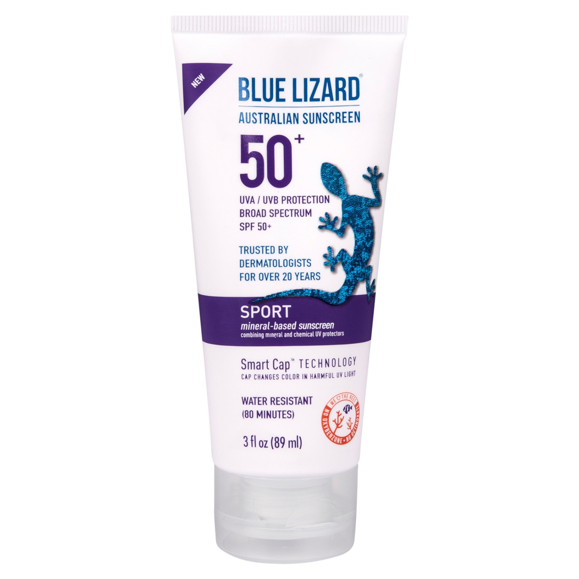 Blue Lizard Sport Mineral-Based Sunscreen SPF 50+ - 3 fl oz Blue Lizard