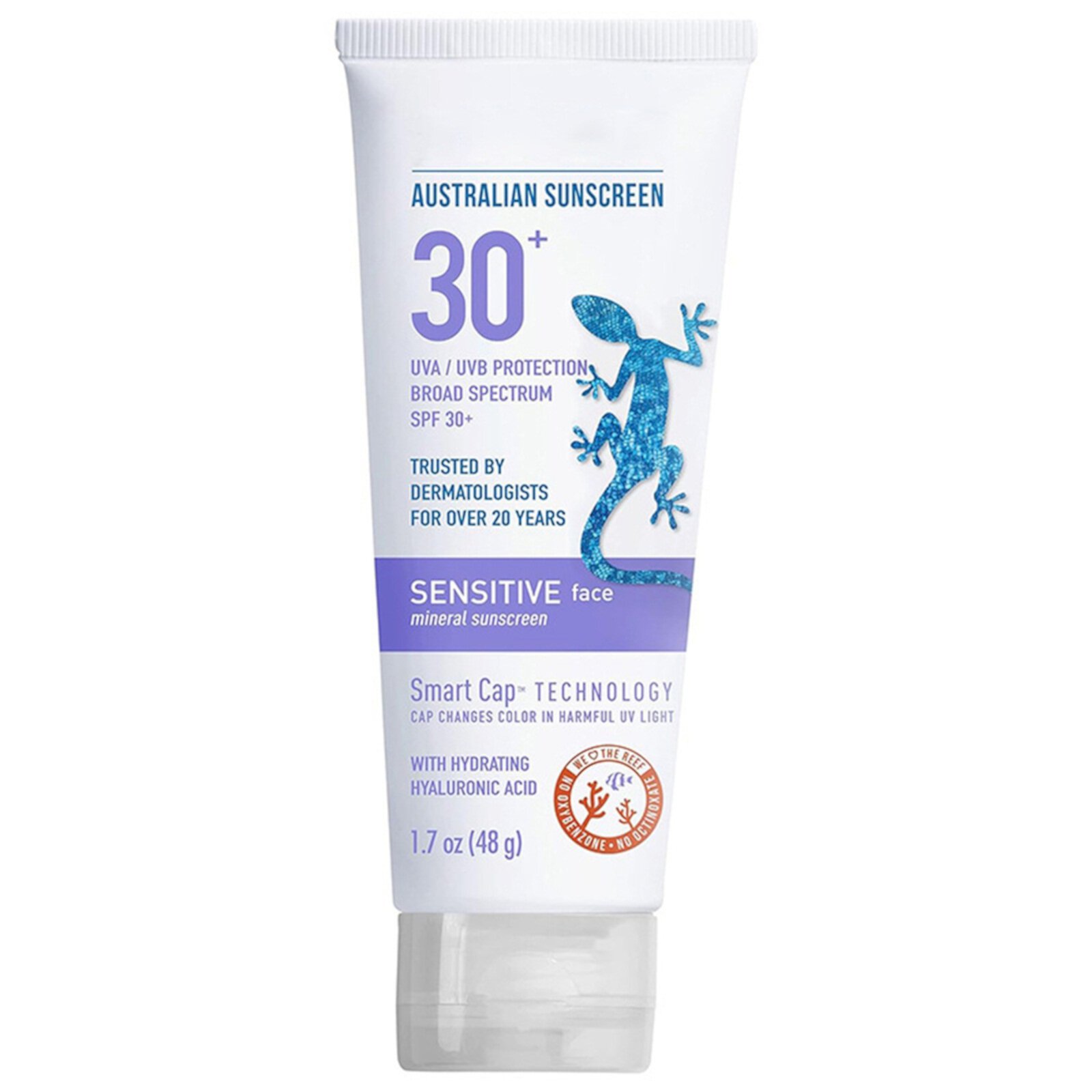 LINMOUA Sensitive Facial SPF30+, Water Resistant, Sunscreen, 1.7 Oz/48g LINMOUA