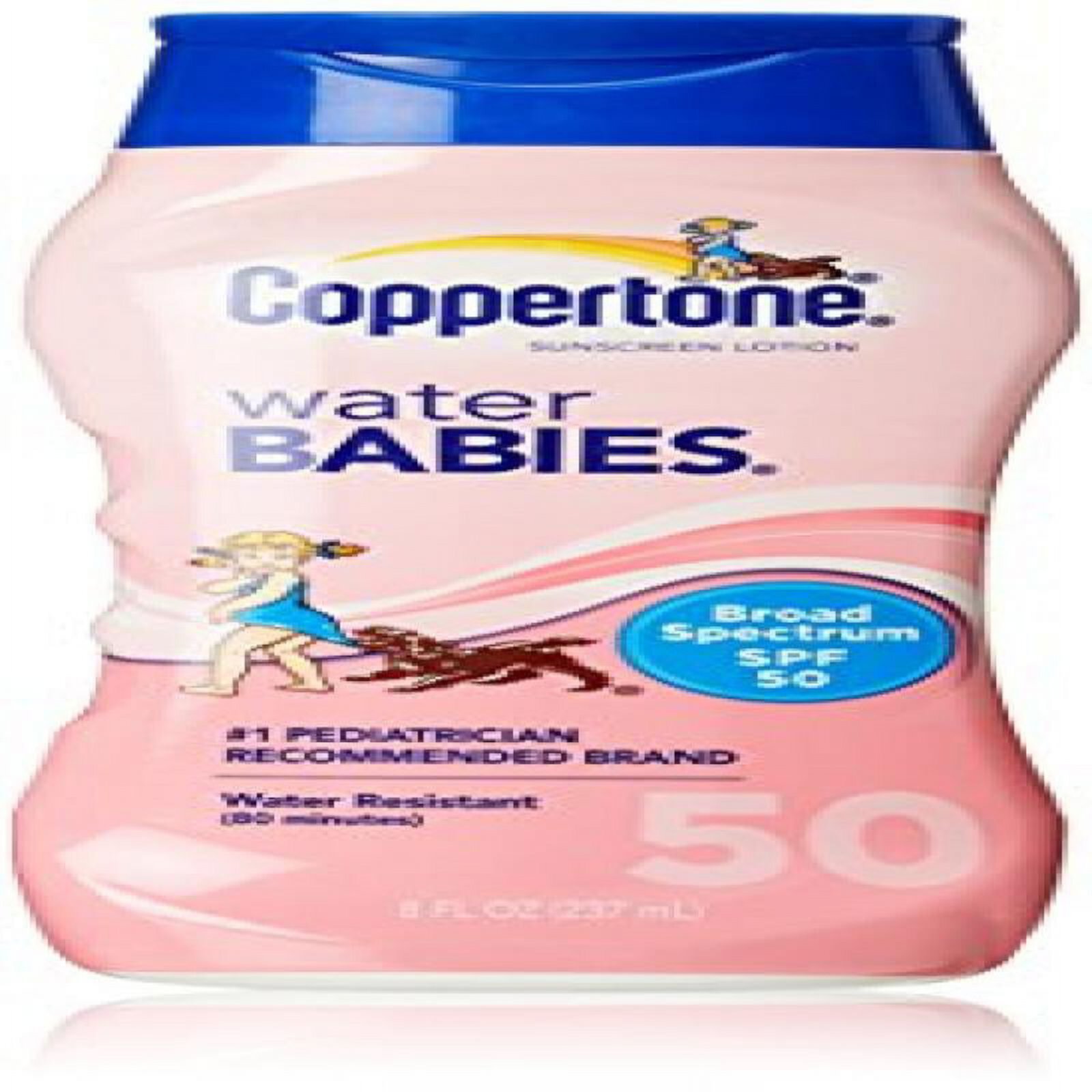 Coppertone Water Babies Sunscreen Lotion SPF#50 8 oz. Coppertone