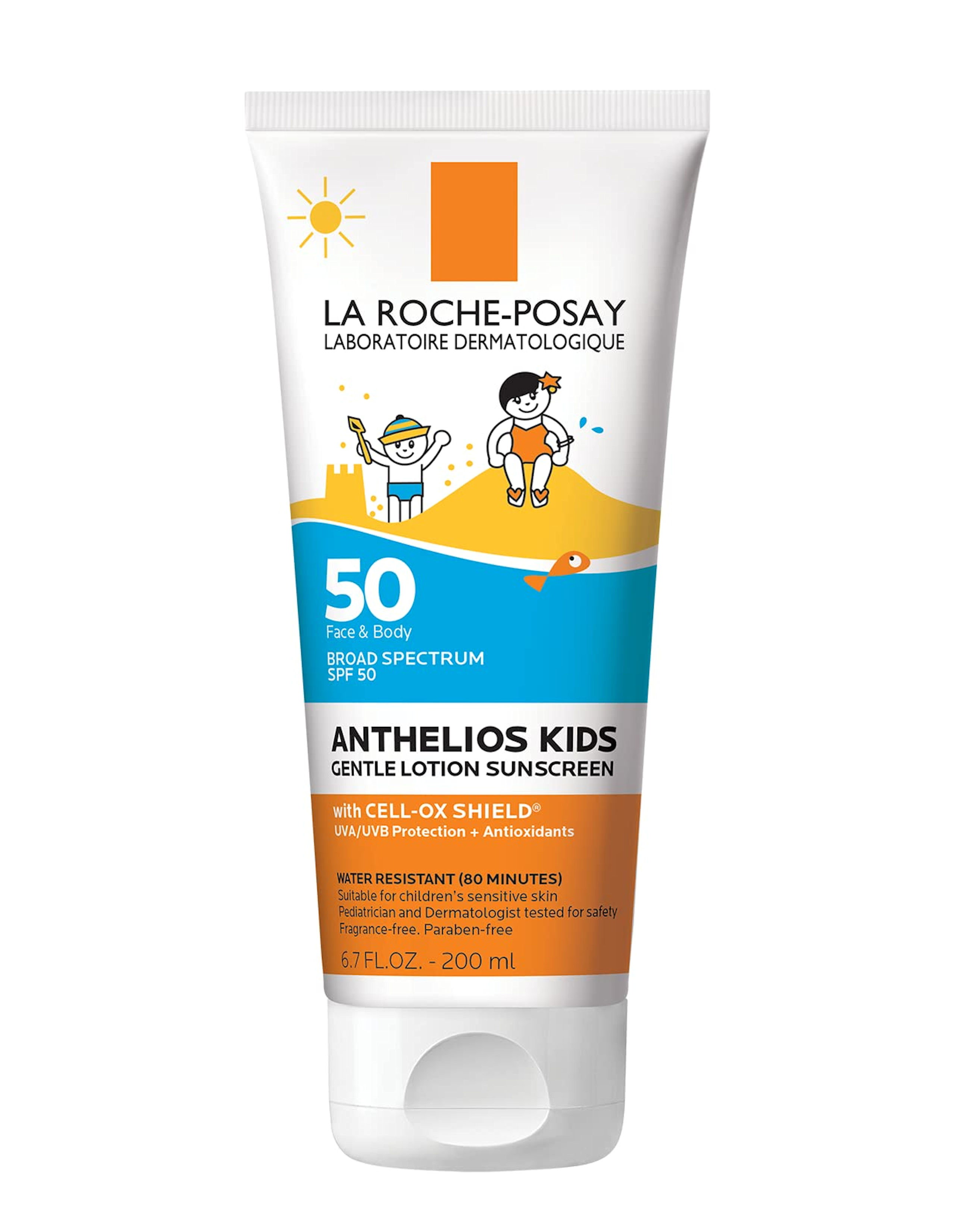 La Roche-Posay Anthelios Kids Gentle Lotion Sunscreen SPF50 6.7 fl. oz. (200ml) La Roche-Posay