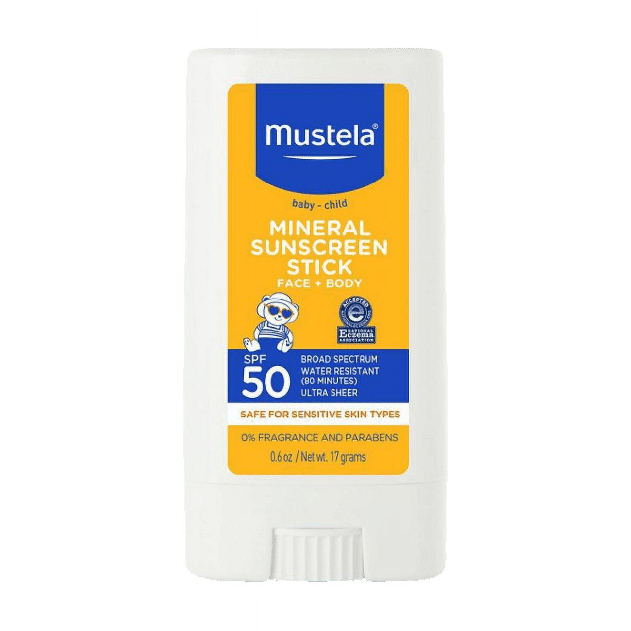 Mustela Spf 50 Mineral Sunscreen Stick Mustela