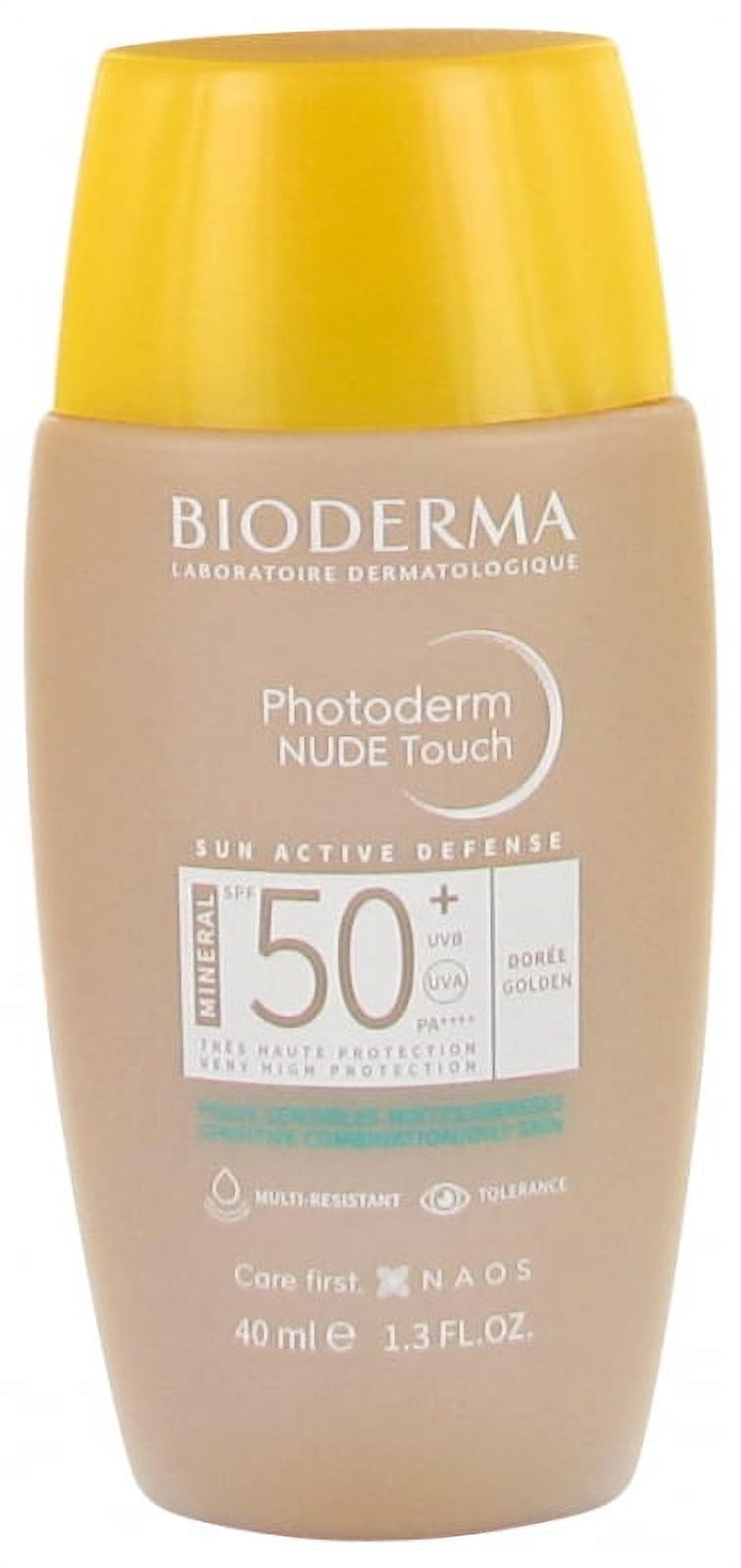 Bioderma Photoderm Nude Touch Mineral SPF50+ 40ml Golden Bioderma