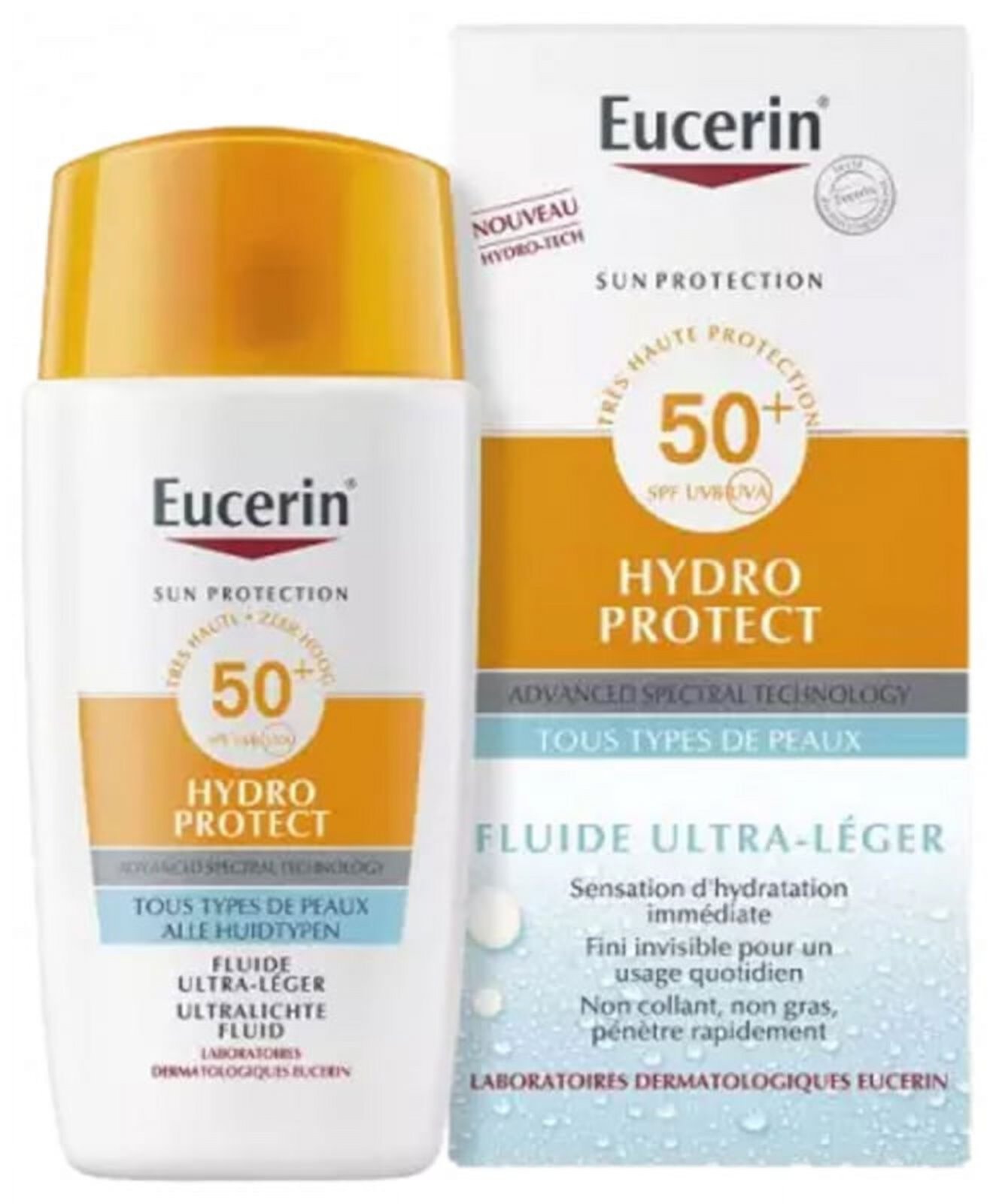 Eucerin Sun Hydro Protect Ultra-Light Fluid SPF50+ 50ml (1.69 fl oz) Eucerin