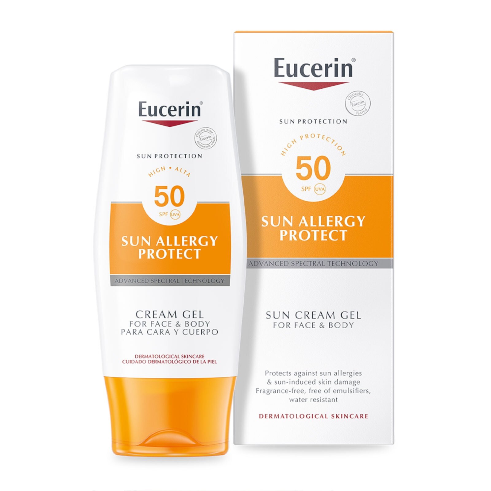 Eucerin Sun Allergy Protect Cream Gel SPF 50 150ml Eucerin