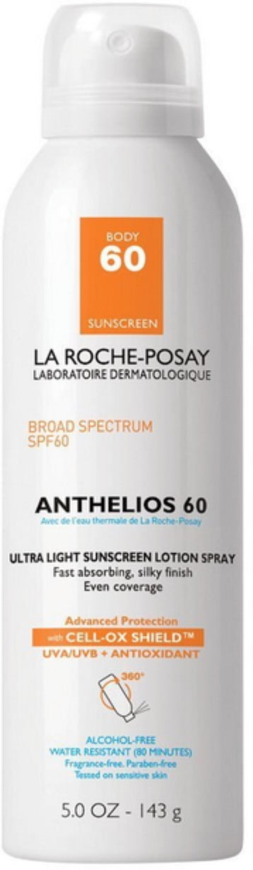 La Roche Posay Anthelios 60 Sunscreen Lotion Spray, 5 Oz La Roche-Posay