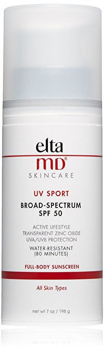 EltaMD UV Sport Broad-Spectrum Sunscreen, SPF 50, 7 Oz EltaMD