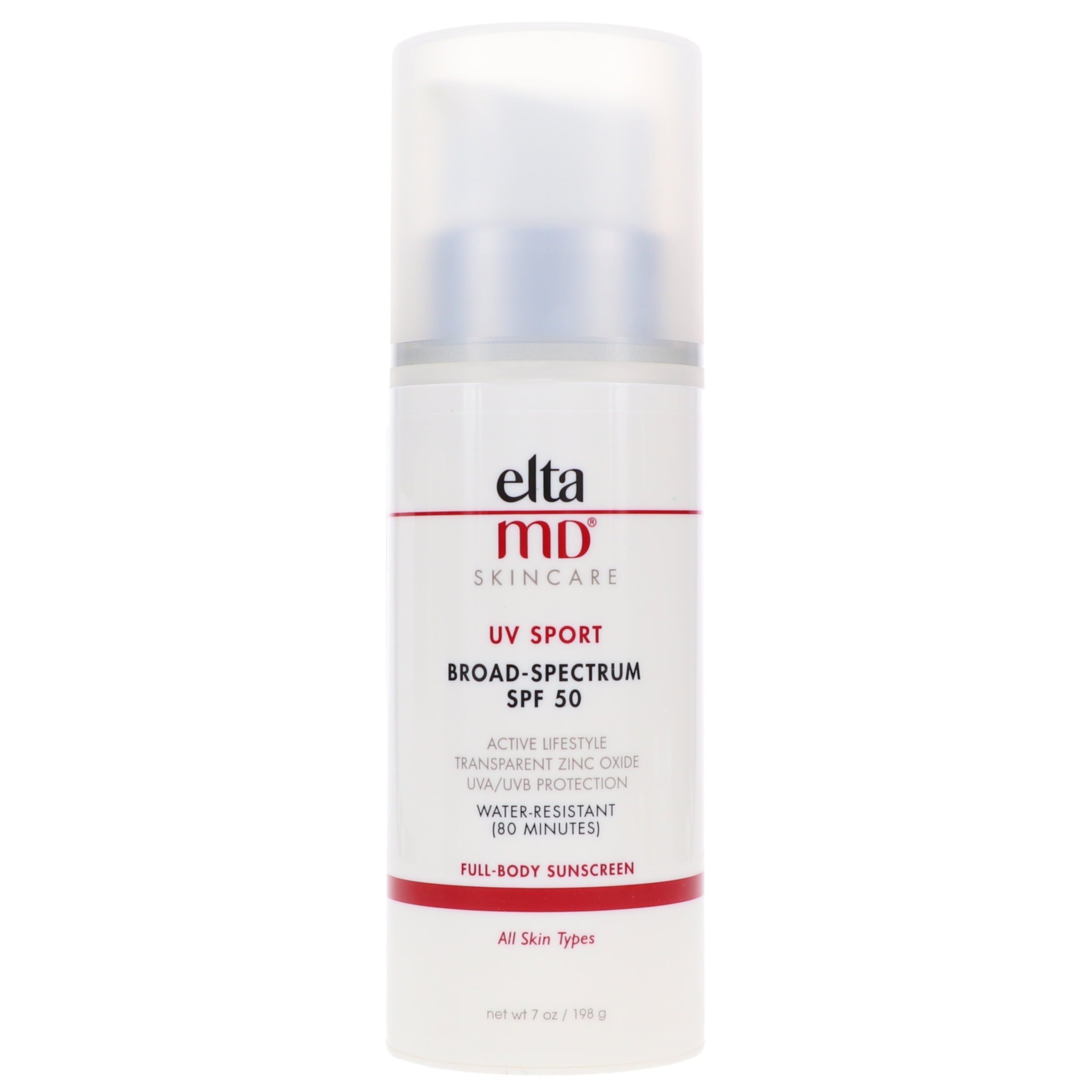 Elta MD UV Sport SPF 50 Broad Spectrum Water Resistant Sunscreen 7 oz EltaMD