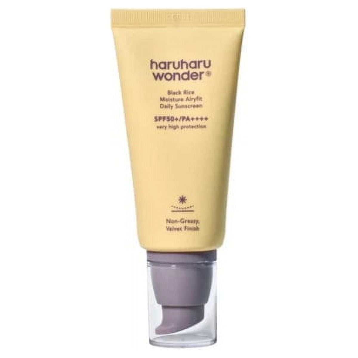 Haruharu Wonder Black Rice Moisture Airyfit Sunscreen Spf50+ 50ml Haruharu