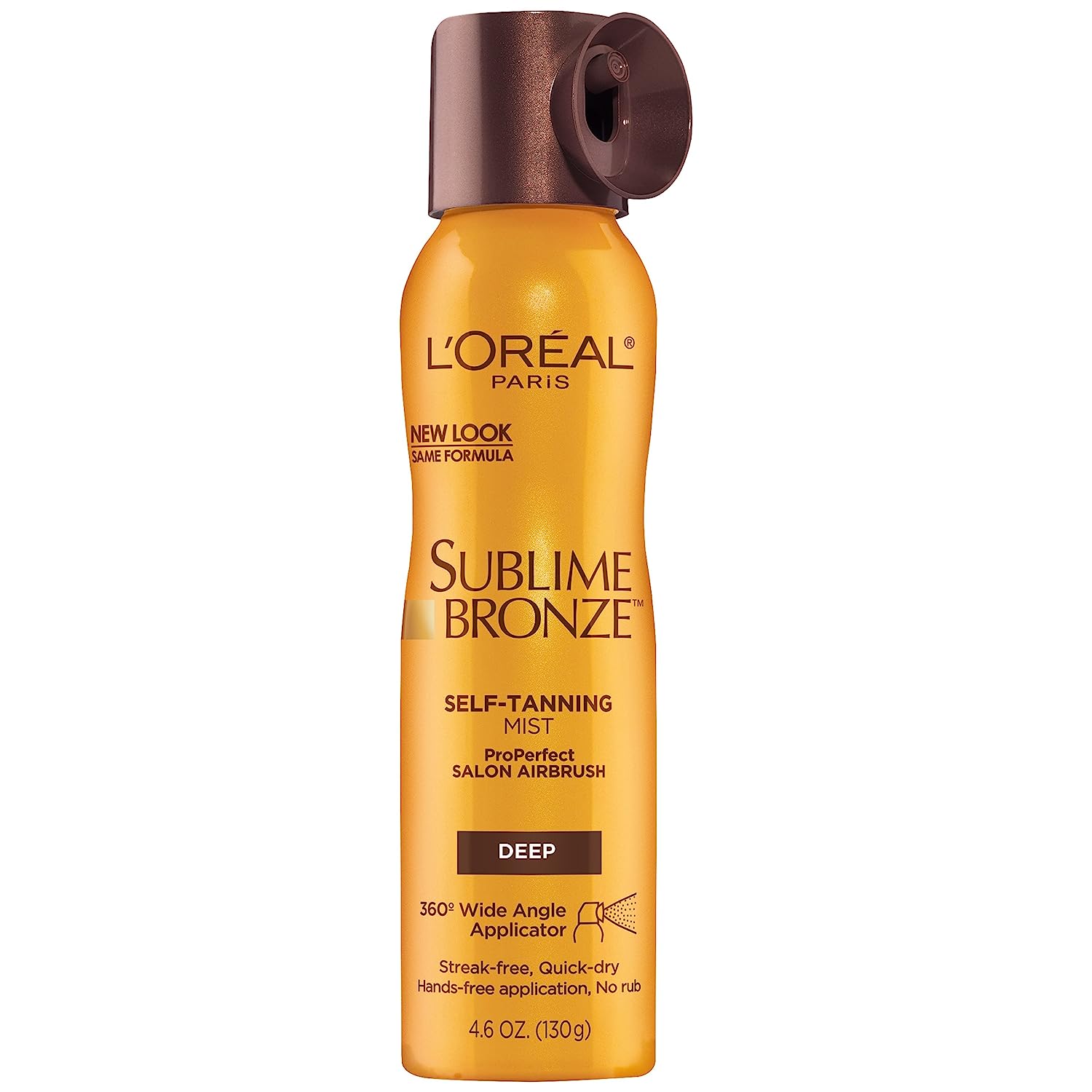 L'Oreal Paris Skincare Sublime Bronze Self Tanning Mist, Deep to Natural Spray tan, 4.6 oz. L'Oréal Paris