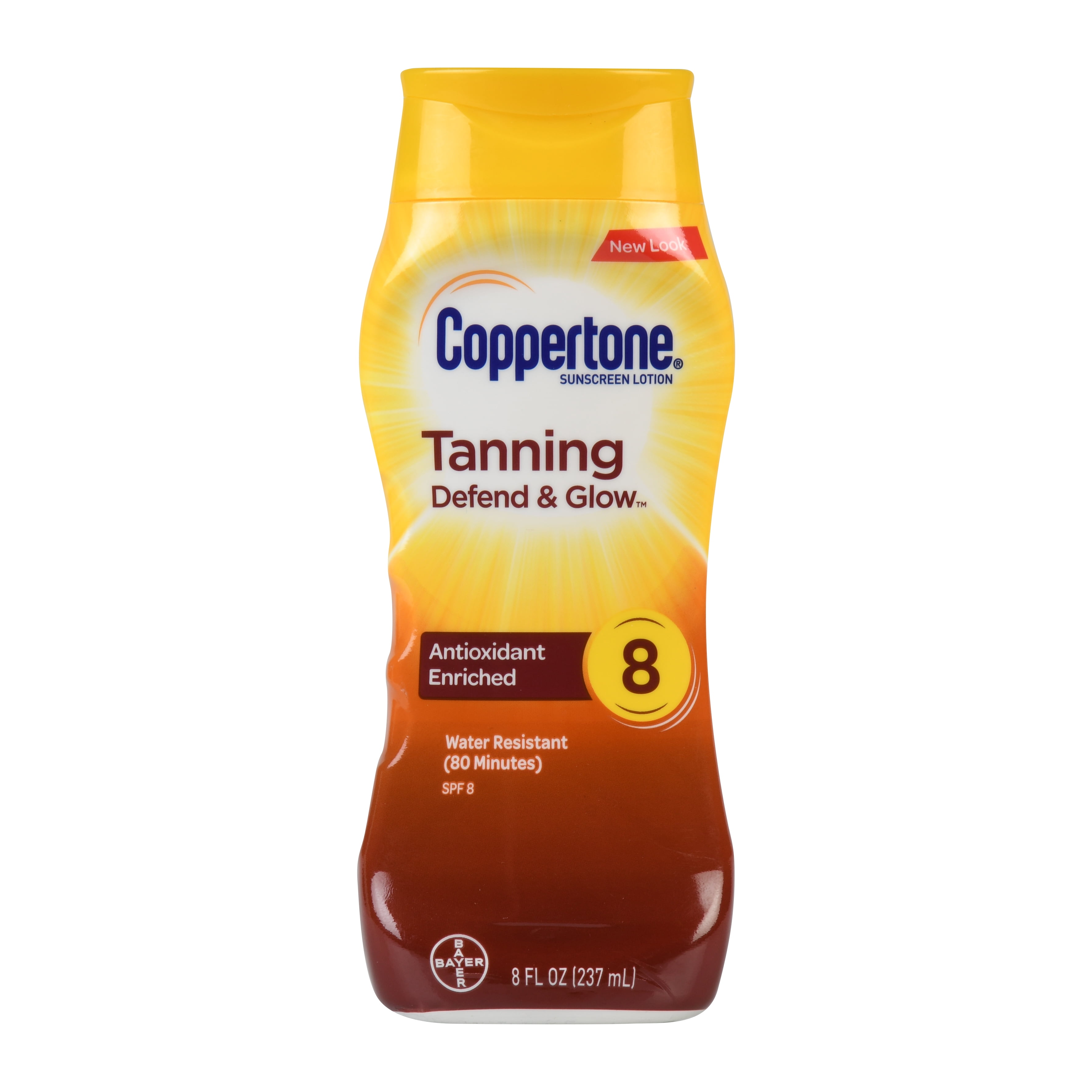 Coppertone Sunscreen Lotion SPF 8 8 oz Coppertone