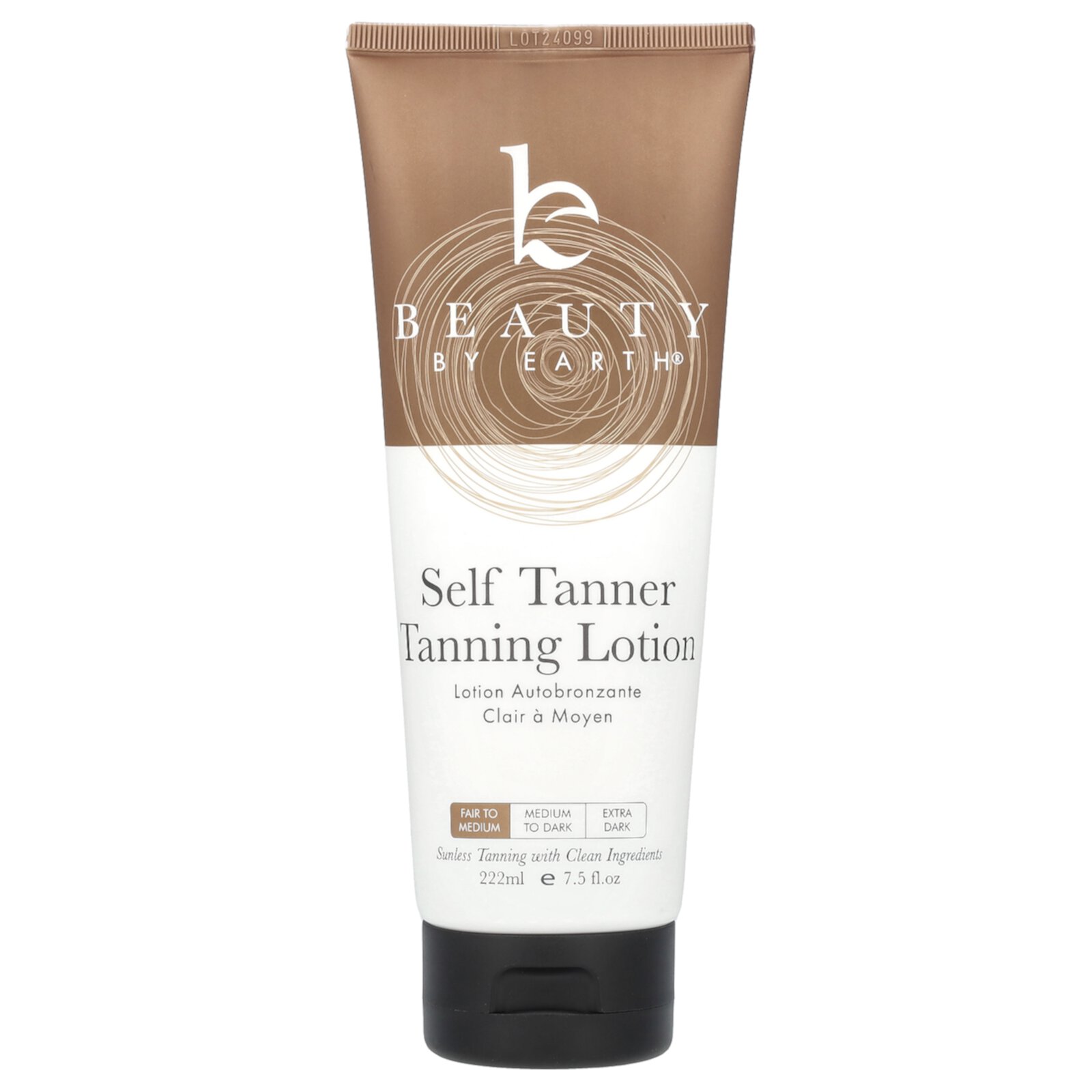 Beauty by Earth Self Tanner Tanning Lotion - Fair to Medium Fake Tan Self Tanning Lotion for Body, Gradual Tanning Lotion Self Tanner for Natural Looking Self Tan, Sunless Tanner Tan Lotion Beauty By Earth