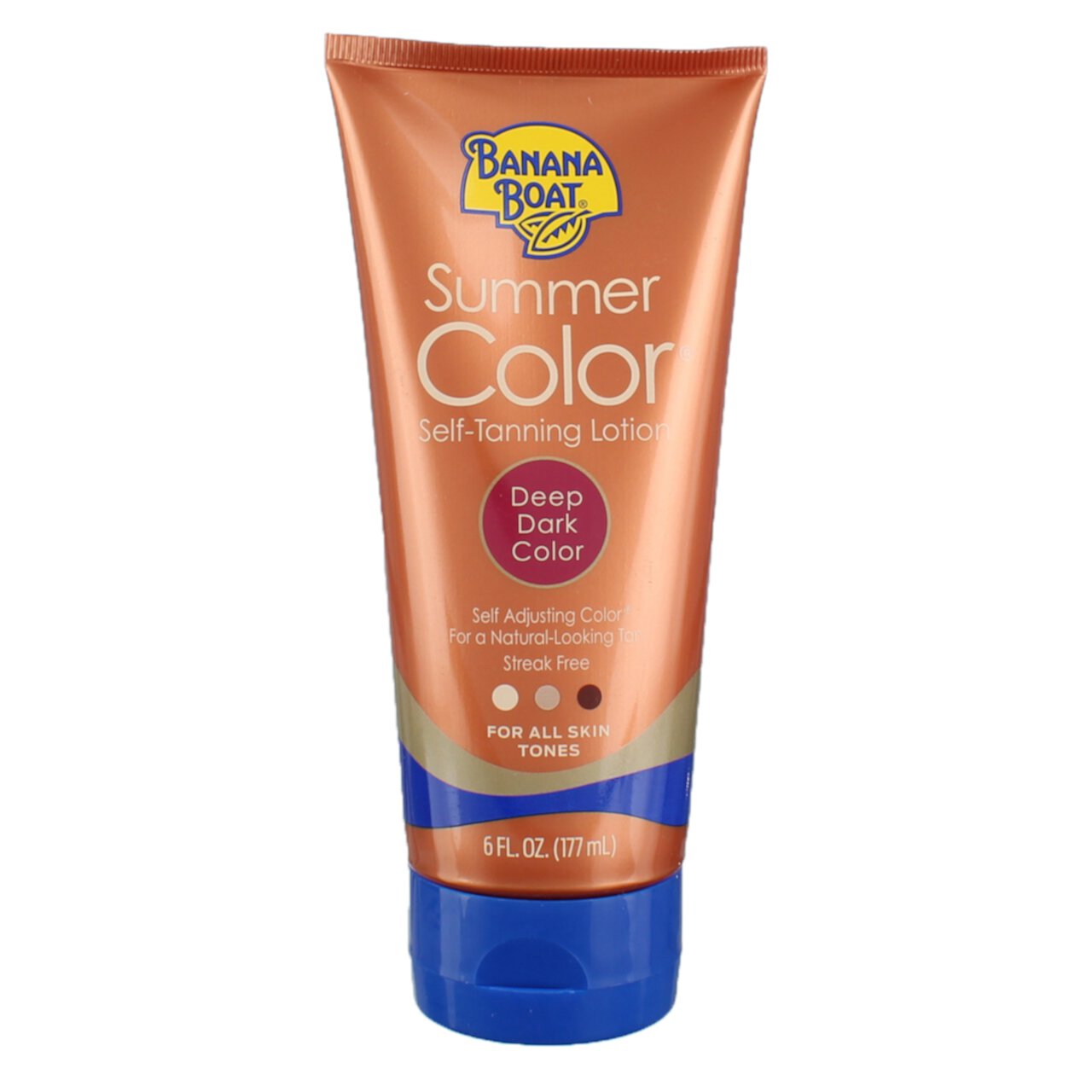 Banana Boat, Summer Color Self-Tanning Lotion, Deep Dark Color for All Skin Tones, 6 oz BANANA BOAT