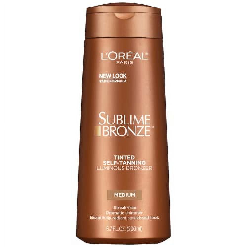 L'OrÃ©al Paris Sublime Bronze Luminous Bronzer Self-Tanning Lotion, 6.7 oz. L'Oréal Paris