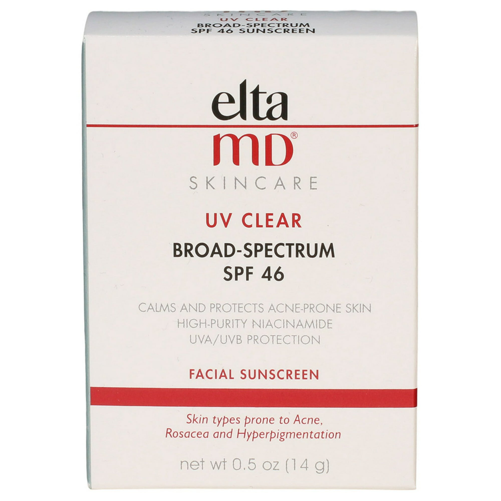 EltaMD UV Clear Sunscreen SPF 46 0.5oz- Imperfect Box EltaMD