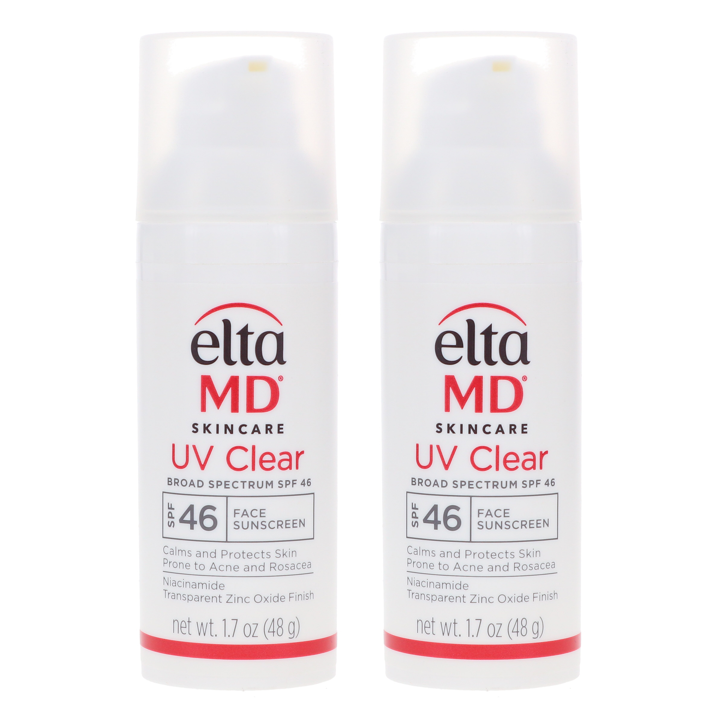 EltaMD UV Clear SPF 46 1.7 oz 2 Pack EltaMD