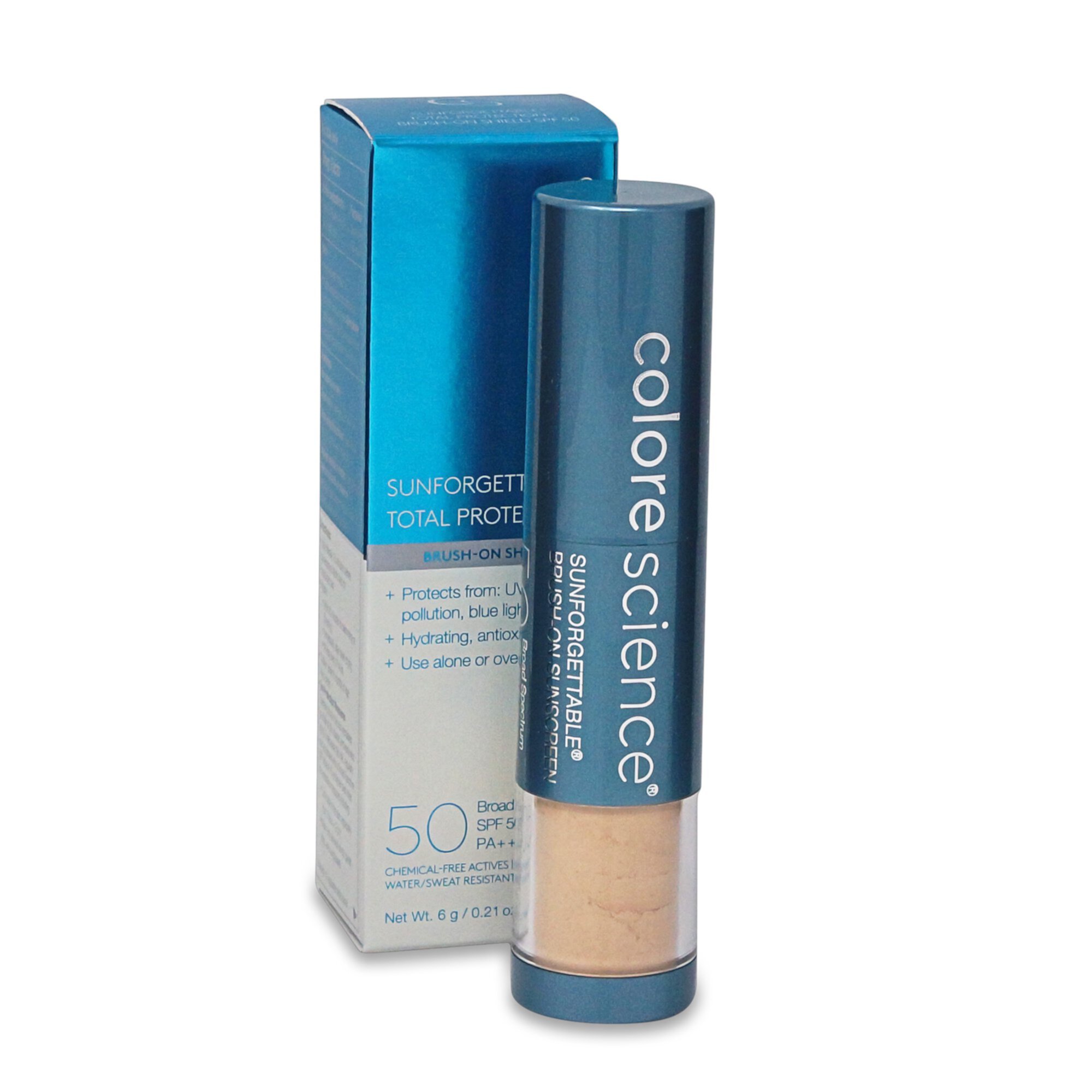 Colorescience Sunforgettable Total Protection Brush-On Shield SPF-50 Medium 6g / 0.21 oz Colorescience