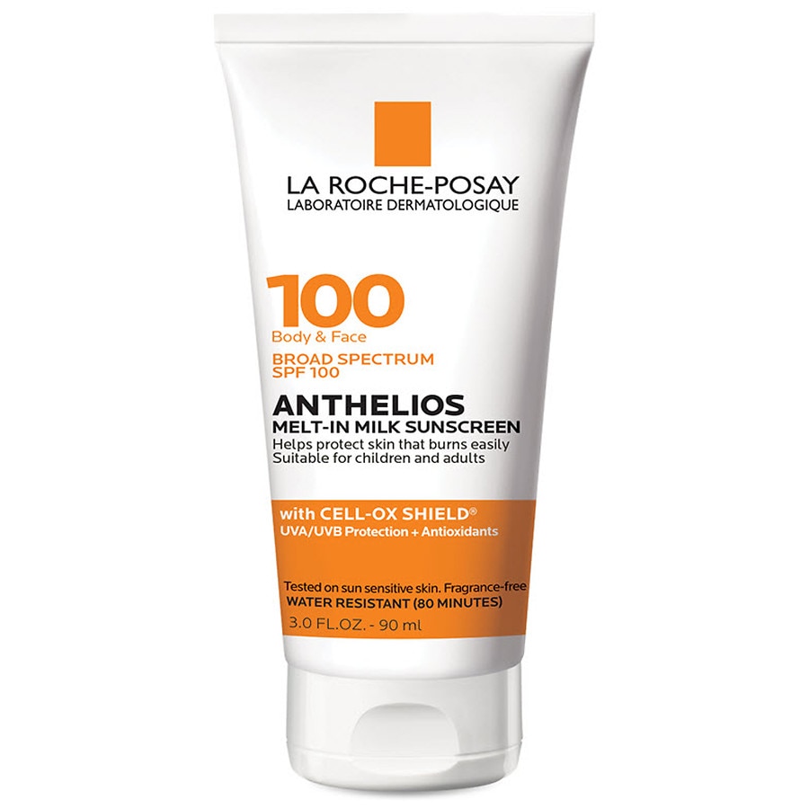 La Roche-Posay Anthelios Melt-in Milk Body and Face Sunscreen Lotion SPF 100 La Roche-Posay