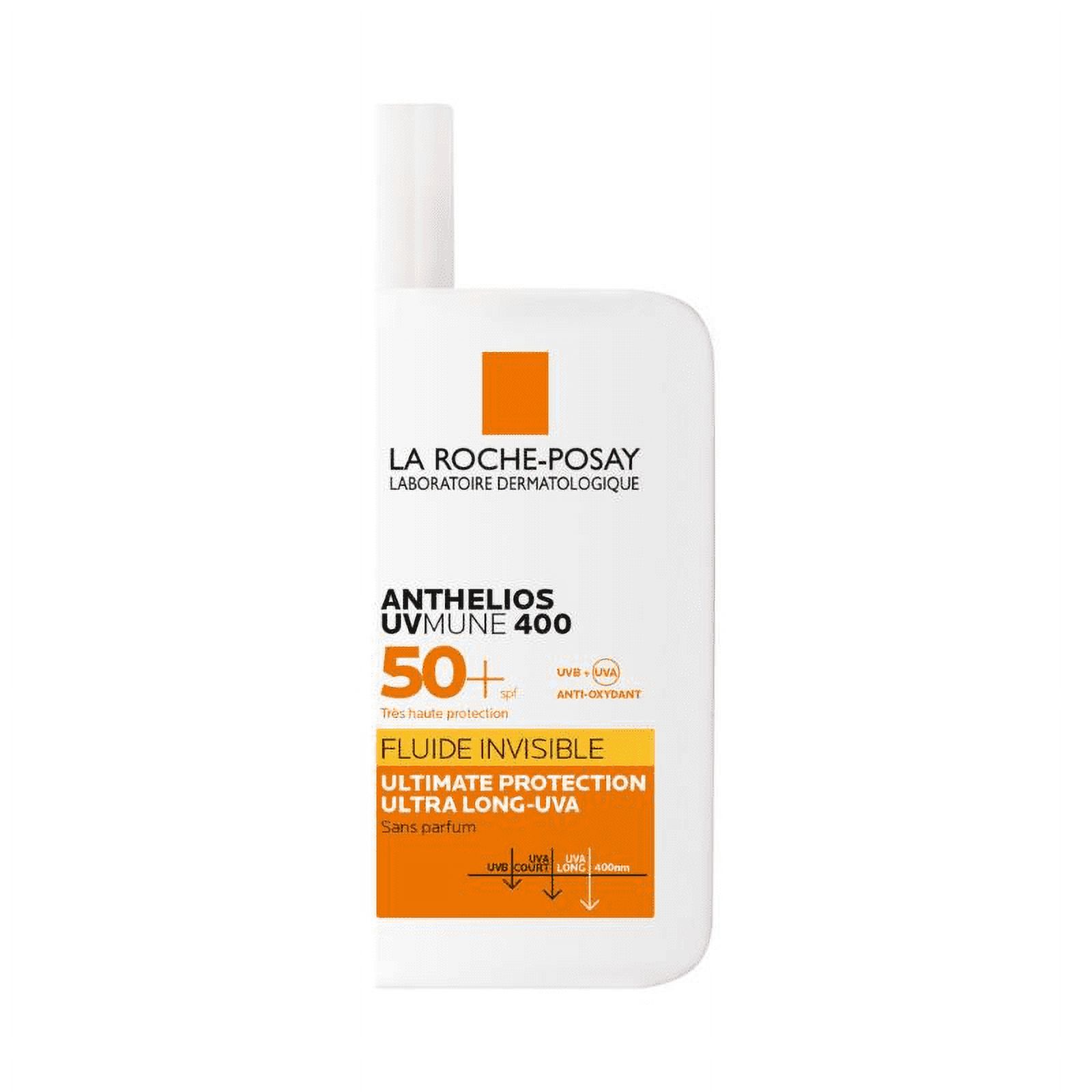 La Roche Posay Anthelios Uvmune Fluid SPF+50 High Protection Face Sunscreen For All Skins La Roche-Posay