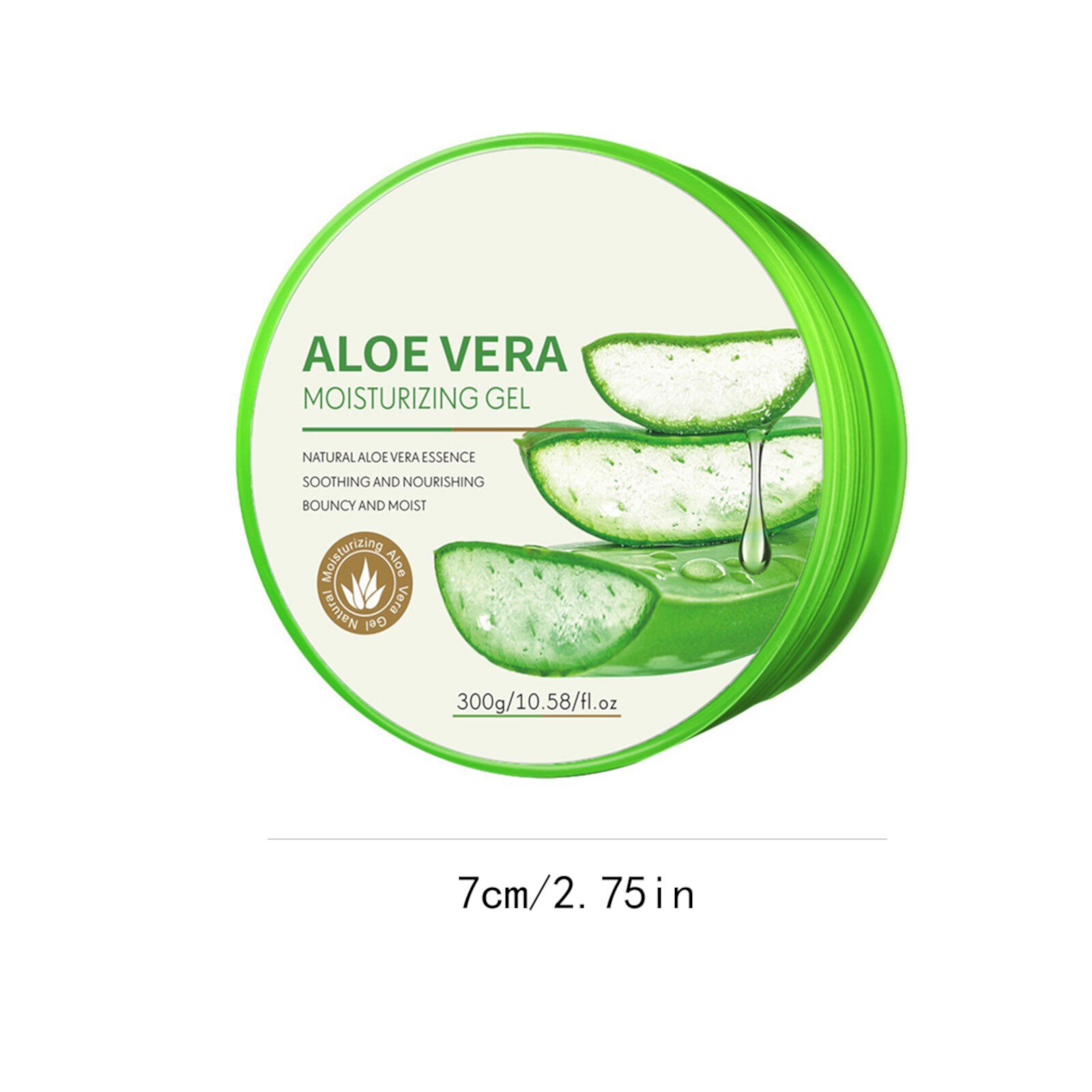 Best Gift for Girlfriend! 300g Aloe Moisturizing Gel Moisturizes and Beautifies Skin Tone Facial Suitable for The Face, It Is An Ideal Choice for Sunburn Dry Wodistyle