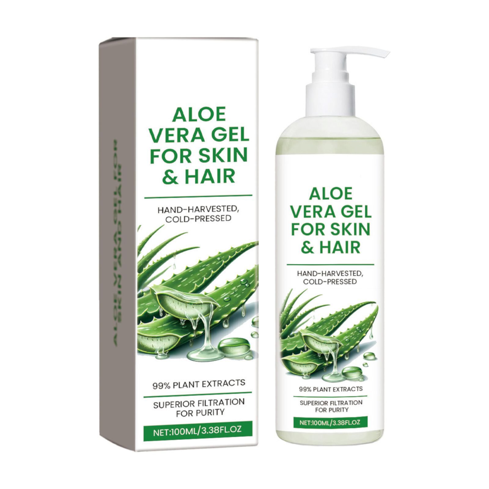 Yforlp Aloe Gel From Aloe Great For Hair Scalp Face Dry Body Sunburn Sensitive Body 100ml Gifts For Women Yforlp