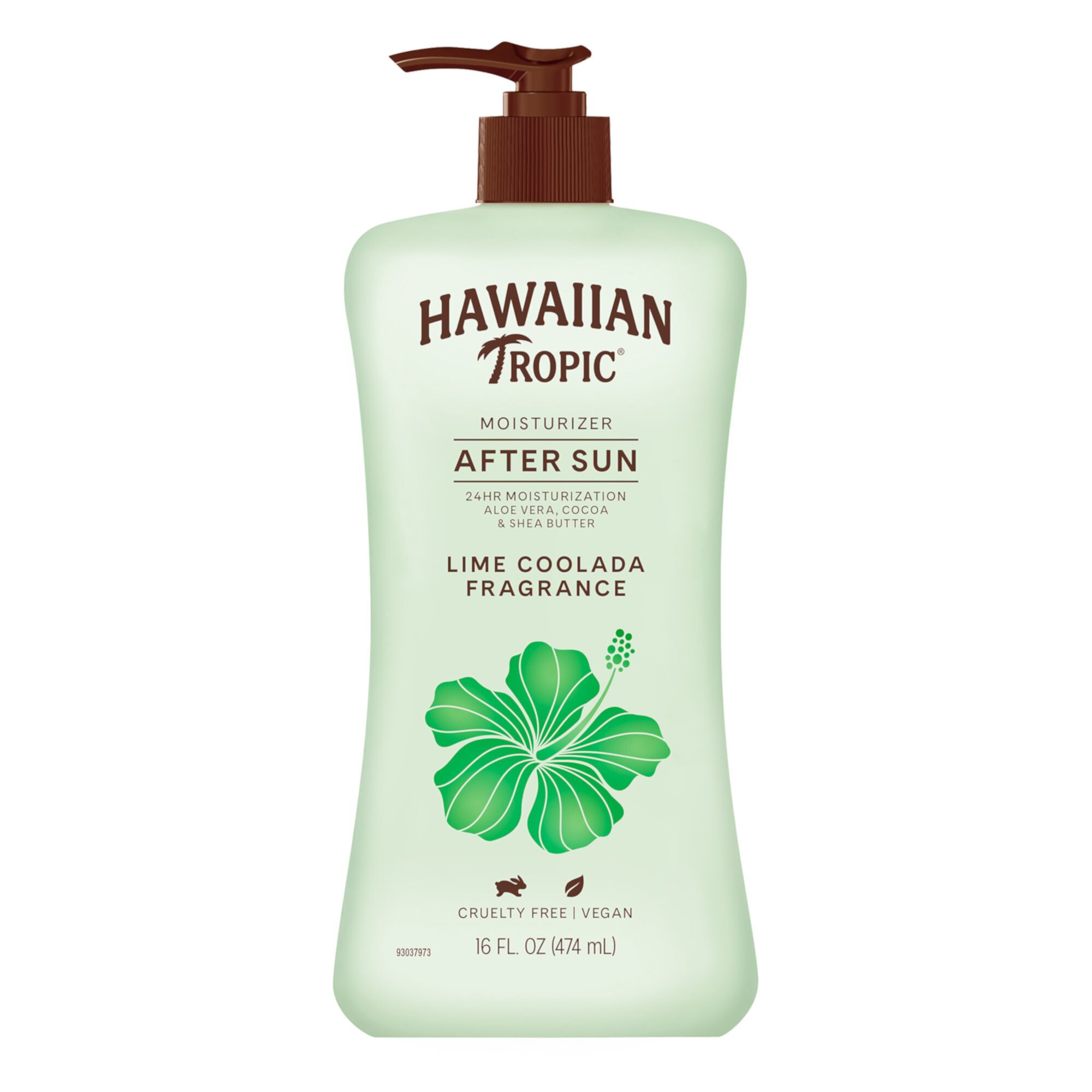 HAWAIIAN TROPIC LIME COOLADA AFTERSUN LOTION 16OZ (4 Packs) BANANA BOAT