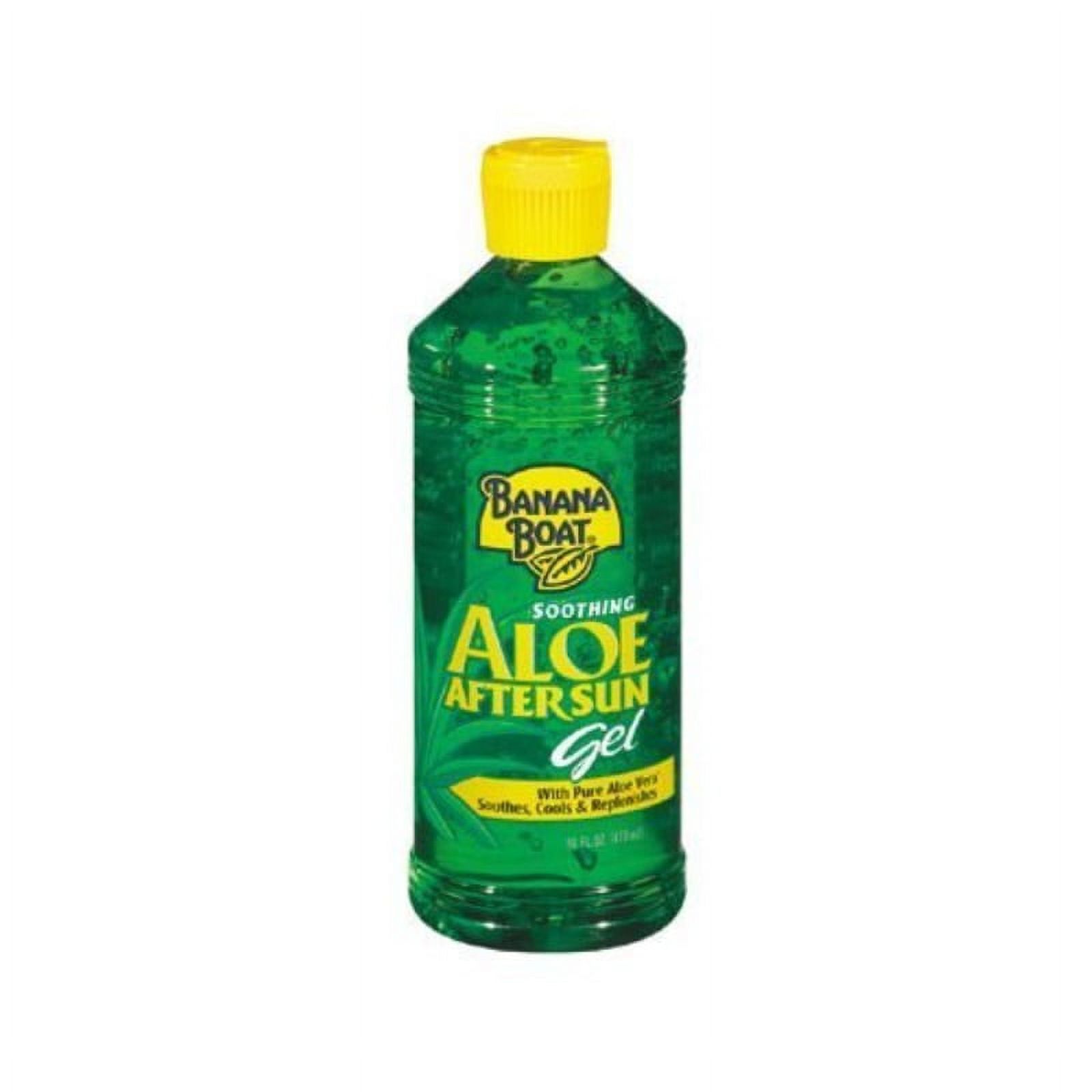 Banana Boat Soothing Aloe After Sun Gel, 16 oz Pack of 2 BANANA BOAT