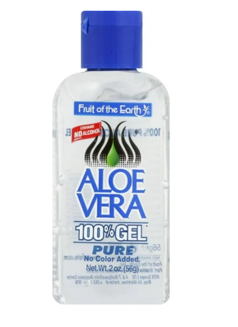 Fruit of the Earth Aloe Vera 100% Gel 2 oz (Paquete de 4) Fruit of the Earth