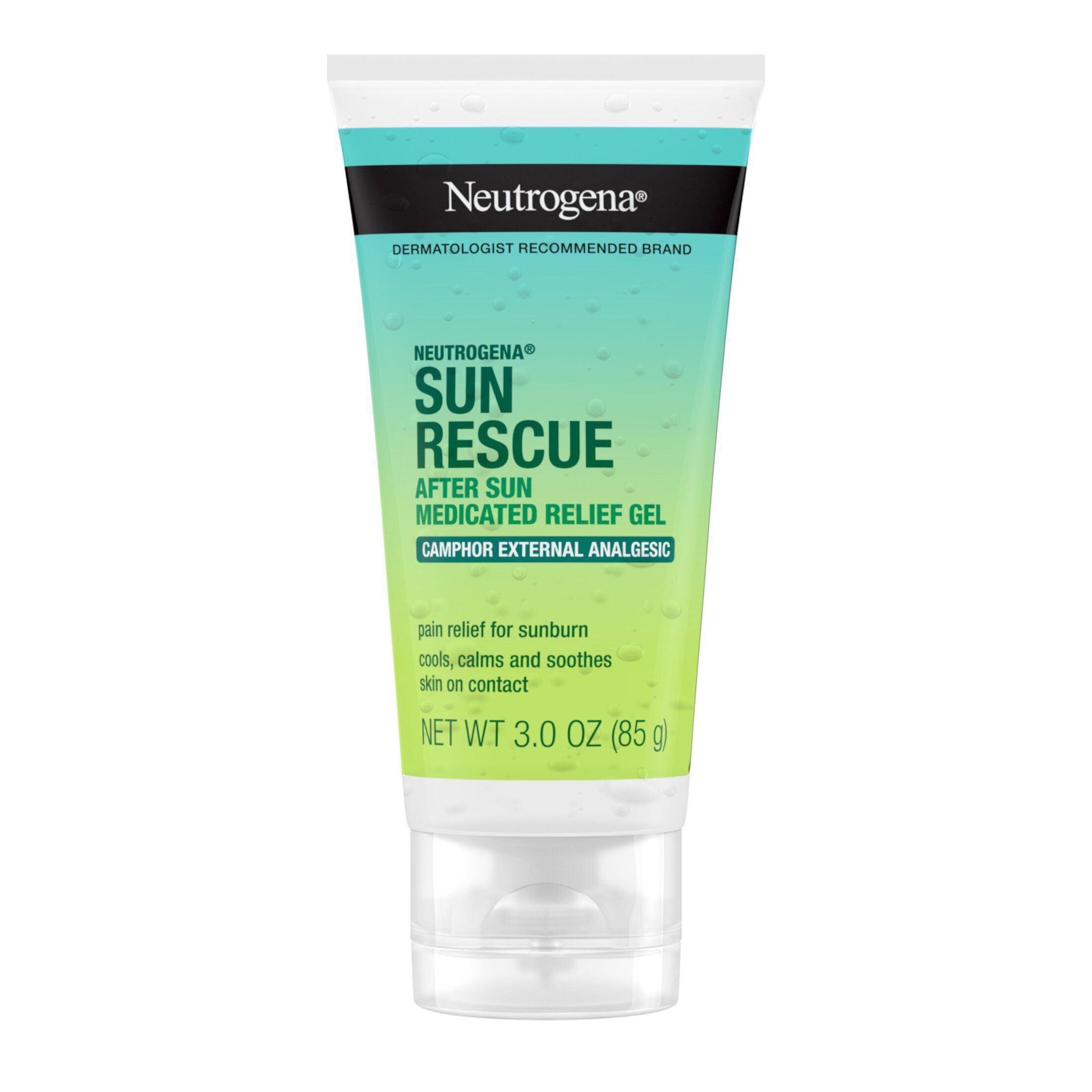 Neutrogena Sun Rescue After Sun Medicated Relief Gel, Camphor, 3oz Neutrogena