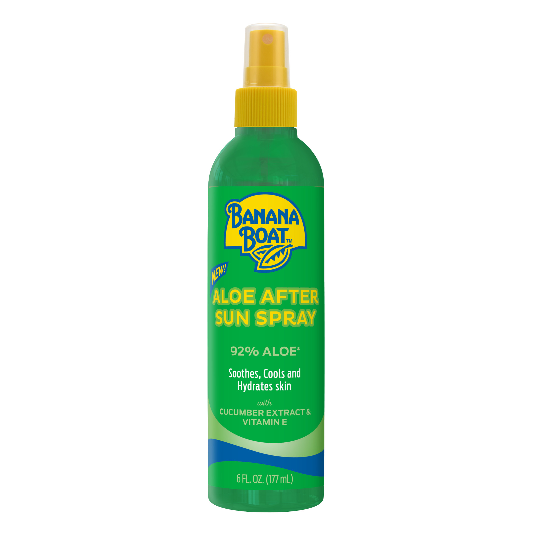 Banana Boat After Sun Aloe Vera Spray, Sunburn Relief, After Sun Protection All Skin Types, 6 fl oz BANANA BOAT