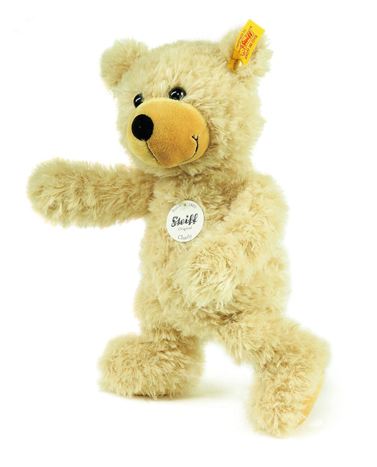 Steiff Charly Dangling Teddy Bear, Beige, 12" Steiff