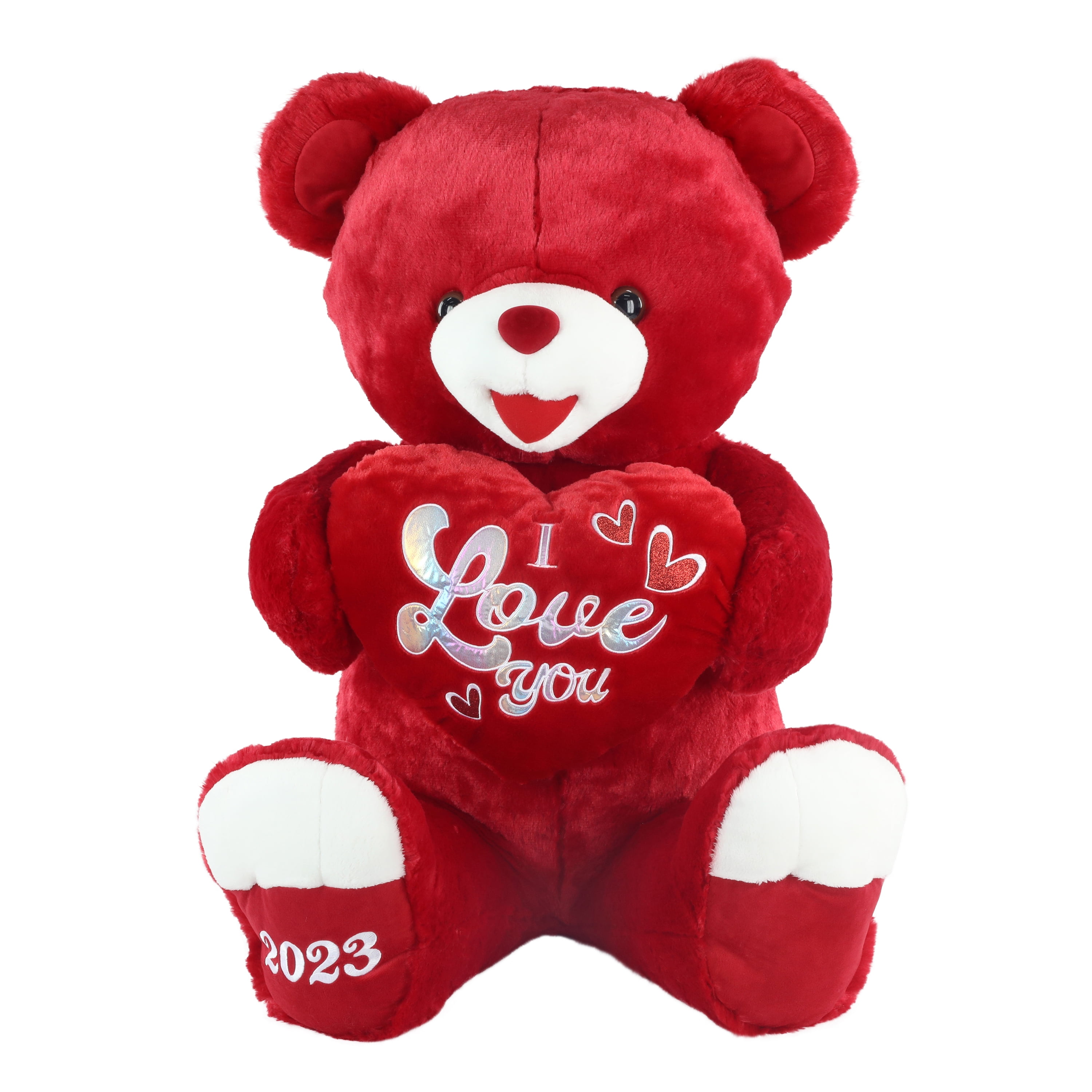 Way to Celebrate! Valentine's Day 31in Sweetheart Teddy Bear 2023, Grey Way To Celebrate