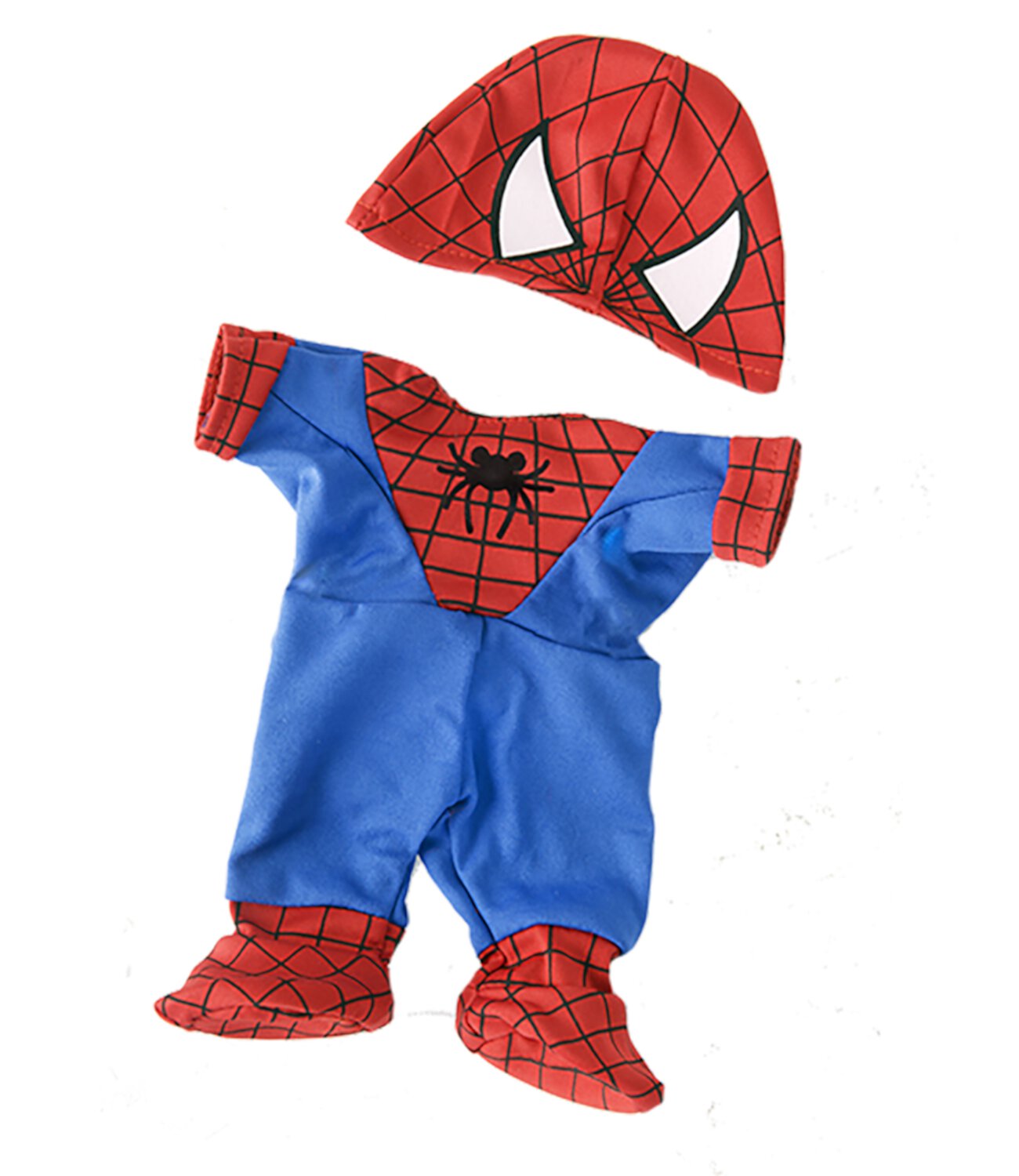 New Spidey Teddy Spider SuperHero Outfit Teddy Bear Clothes Fits Most 14" - 18" Build-A-Bear and Make Your Own Stuffed Animals Stuffems Toy