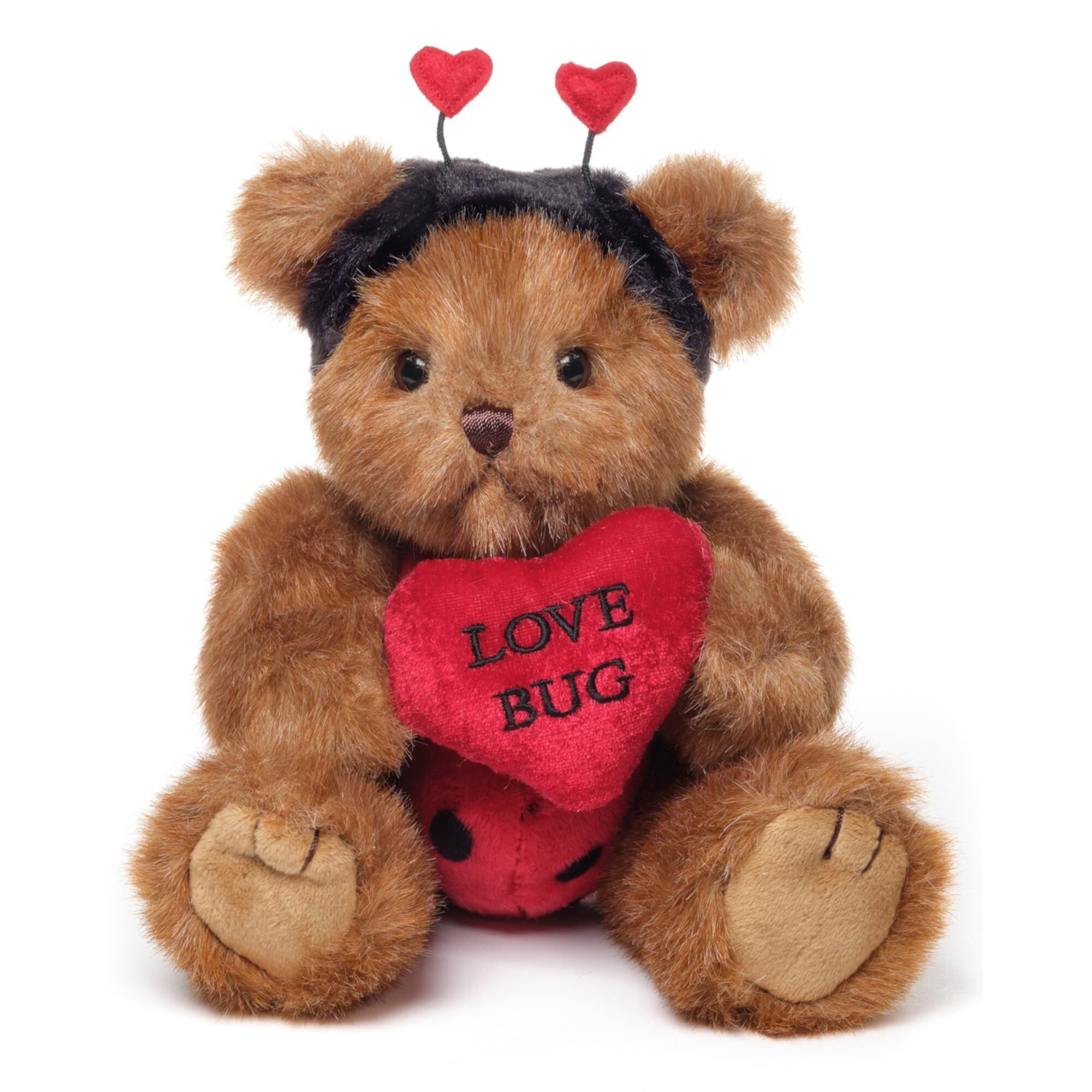 The Bearington Collection Valentine Love Bug The Teddy Bear Stuffed Animal Plush Bearington Collection